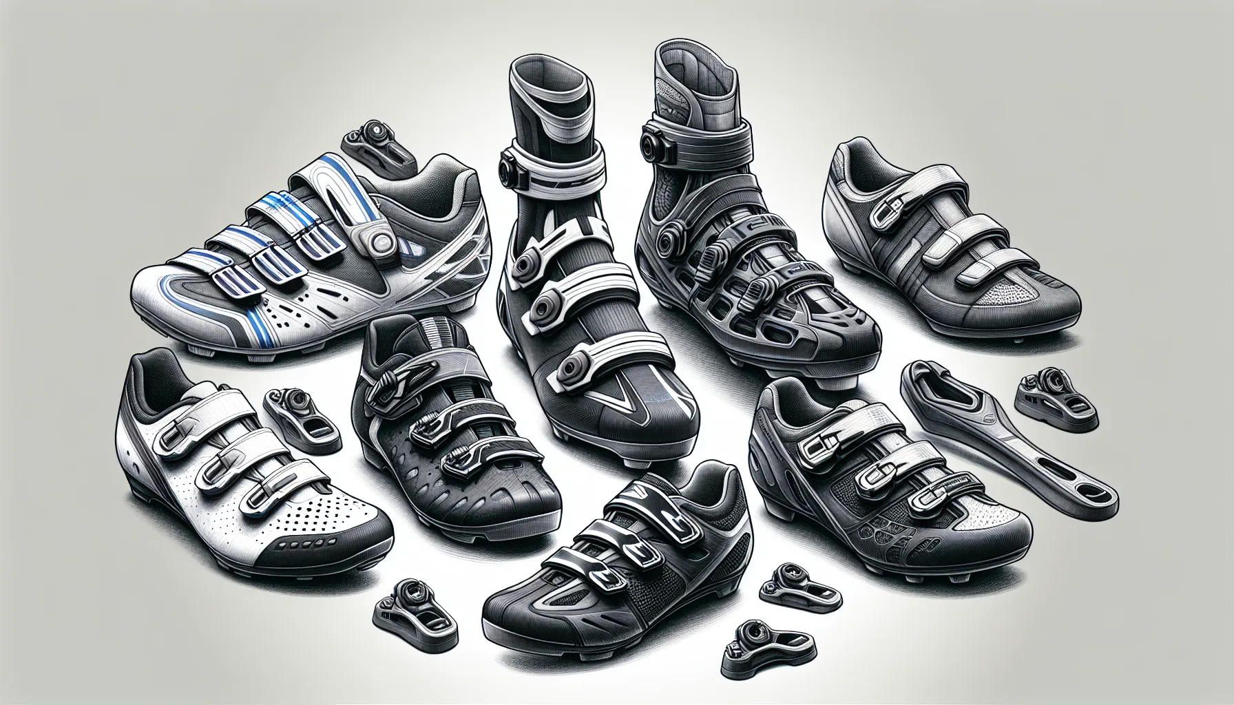 Escolher o tipo de sapatilha de ciclismo certo é essencial para garantir conforto, eficiência e segurança durante o pedal. Aqui estão algumas dicas para te ajudar nessa escolha:
1. Tipo de pedal: Verifique qual é o tipo de pedal que você usa na sua bicicleta. Existem diferentes sistemas de encaixe, como SPD, Look, Speedplay, entre outros. Certifique-se de escolher uma sapat