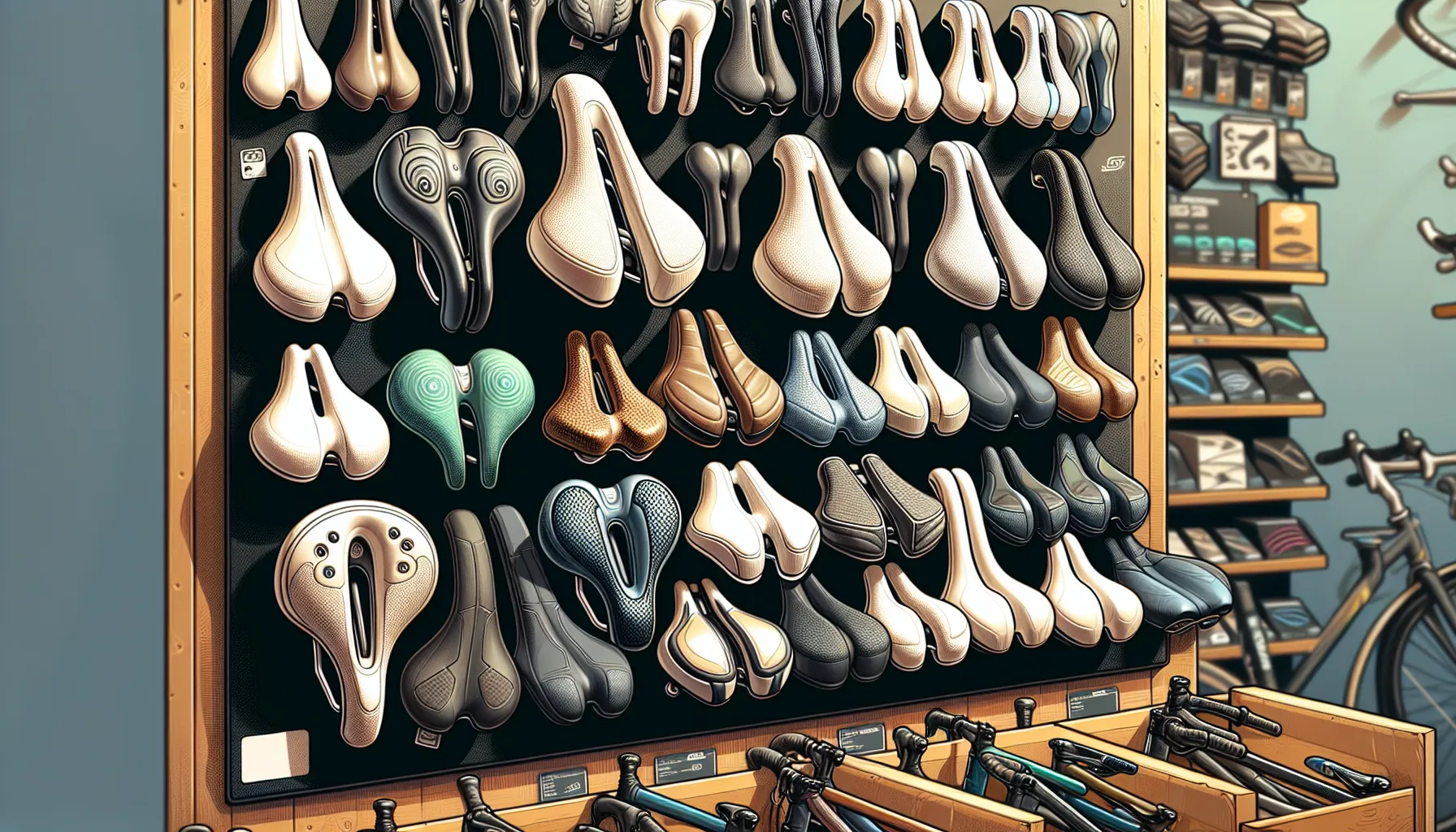 Escolher um selim confortável para longas distâncias é essencial para garantir uma experiência agradável e sem dor durante o pedal. Aqui estão algumas dicas para ajudar na escolha:
1. Largura do selim: A largura do selim deve ser adequada ao tamanho dos ossos do quadril. Para determinar a largura correta, você pode medir a distância entre seus ossos do quadril ou fazer um