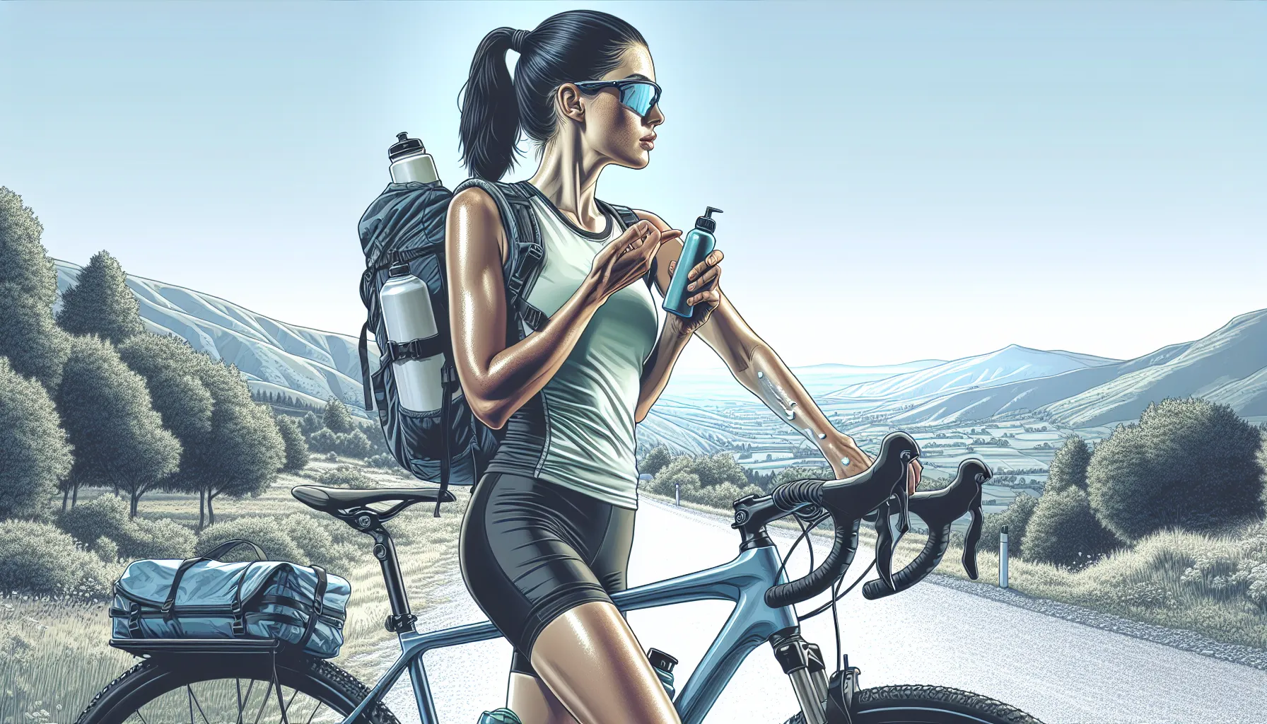 Pedalar no calor pode ser desafiador, pois aumenta o risco de superaquecimento. No entanto, existem algumas medidas que você pode tomar para evitar esse problema:
1. Hidratação: Beba bastante água antes, durante e após o seu passeio de bicicleta. Certifique-se de levar uma garrafa de água com você e faça intervalos regulares para se hidratar.
2. Roupas adequ