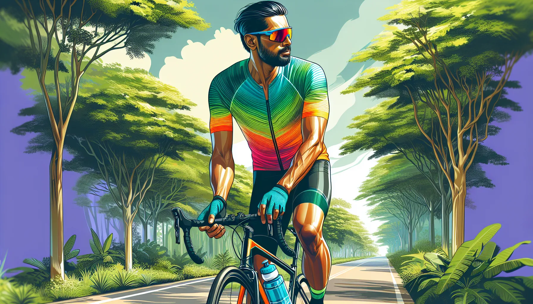 Pedalar no calor pode ser desafiador, pois aumenta o risco de superaquecimento. No entanto, existem algumas medidas que você pode tomar para evitar esse problema:
1. Hidrate-se adequadamente: Beba bastante água antes, durante e após o passeio de bicicleta. É importante manter-se hidratado para evitar a desidratação e regular a temperatura do corpo.
2. Use roupas adequadas: Opt