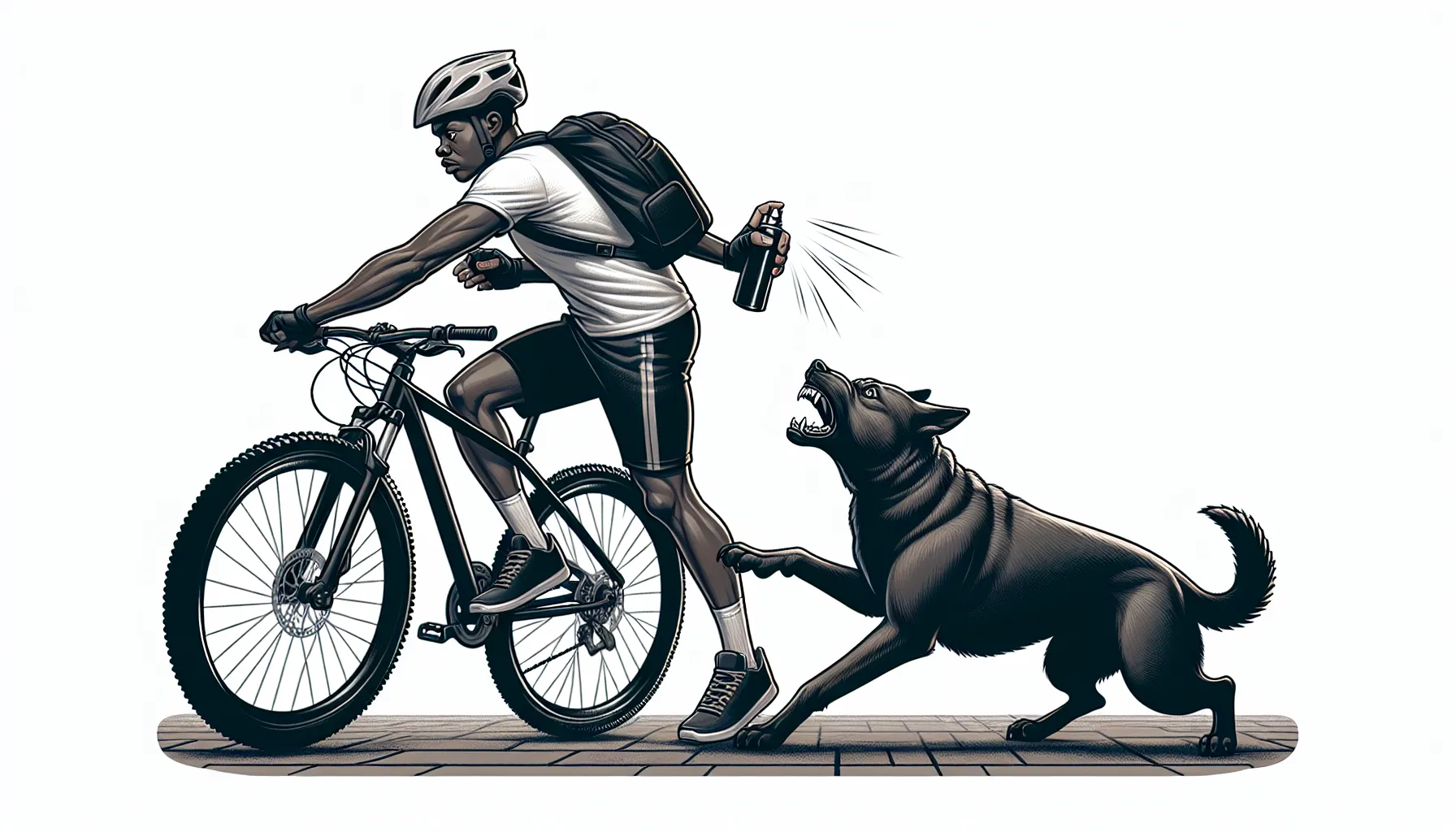 Lidar com cães agressivos durante o ciclismo pode ser assustador, mas existem algumas estratégias que você pode seguir para se manter seguro. Aqui estão algumas dicas:
1. Mantenha a calma: É importante não entrar em pânico quando um cão agressivo se aproxima de você. Mantenha-se calmo e evite reações bruscas que possam assustar ainda mais o animal.
2. Não