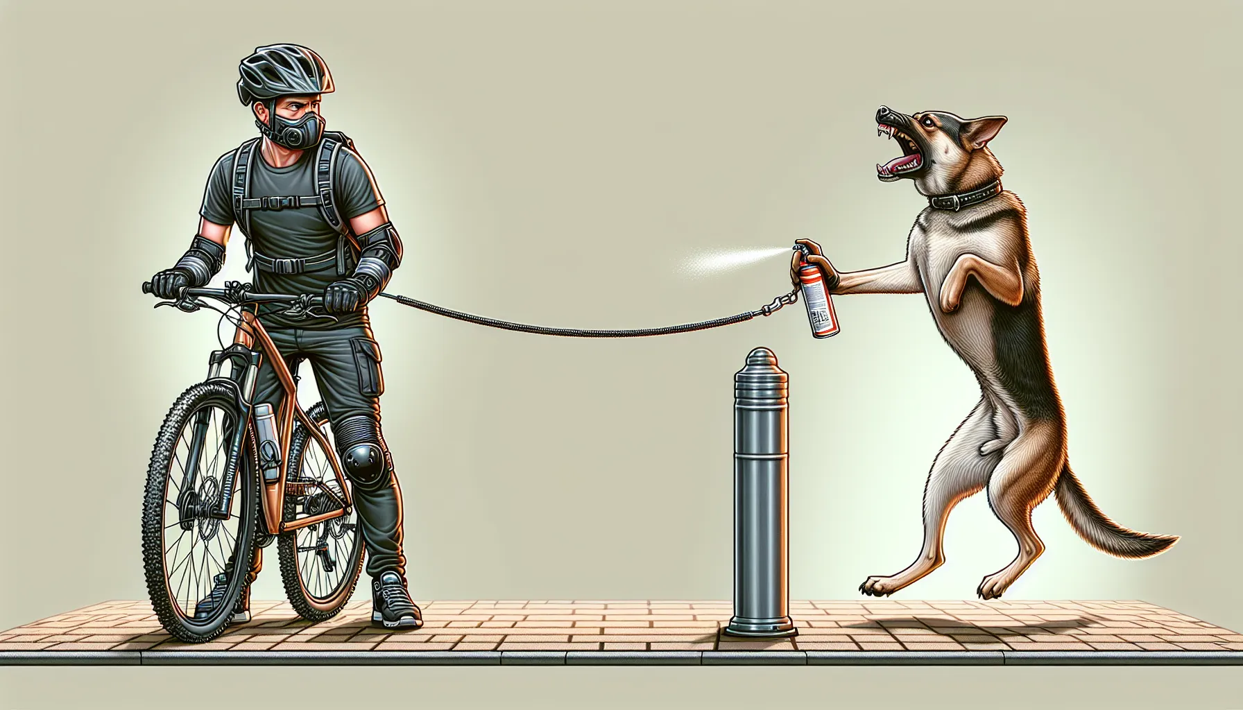 Lidar com cães agressivos durante o ciclismo pode ser uma situação assustadora, mas existem algumas estratégias que você pode adotar para se proteger e evitar problemas. Aqui estão algumas dicas:
1. Mantenha a calma: É importante não entrar em pânico quando um cão agressivo se aproxima. Mantenha-se calmo e confiante.
2. Não olhe nos olhos do cão: