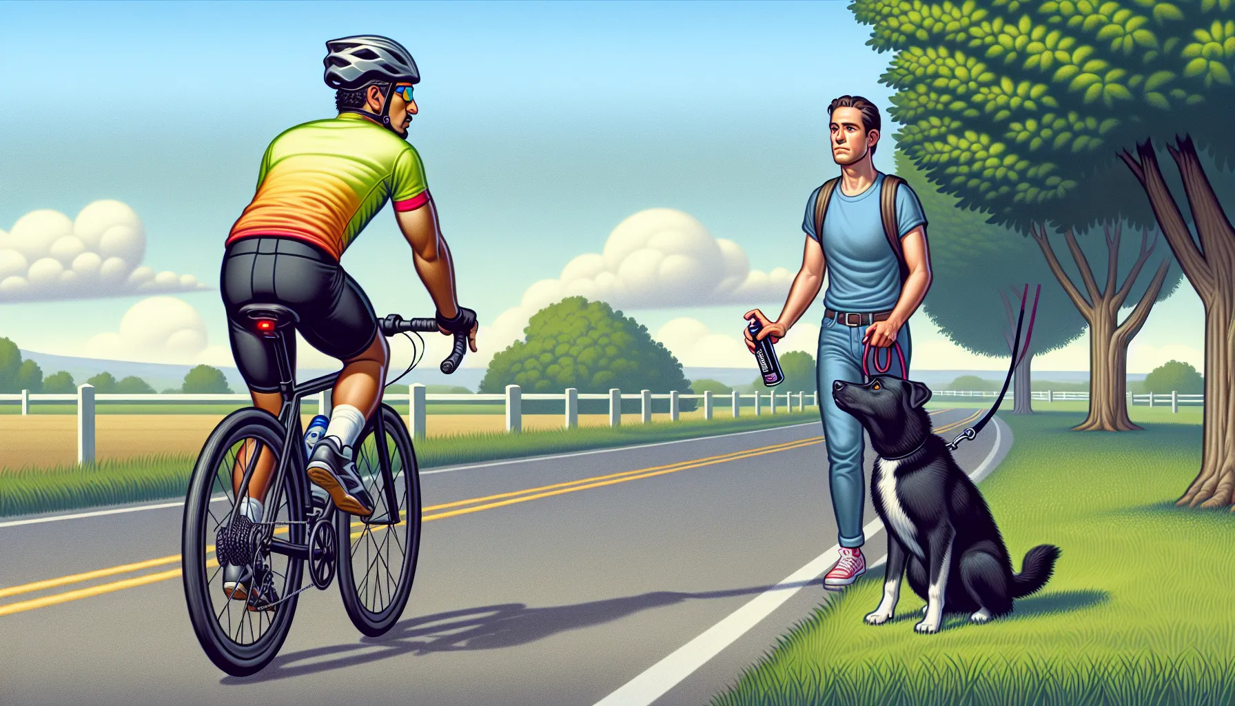 Lidar com cães agressivos durante o ciclismo pode ser uma situação desafiadora. Aqui estão algumas dicas para lidar com essa situação:
1. Mantenha a calma: É importante manter a calma e evitar qualquer reação agressiva. Os cães podem detectar o medo ou a agressividade, o que pode piorar a situação.
2. Não pare ou desça da bicicleta: