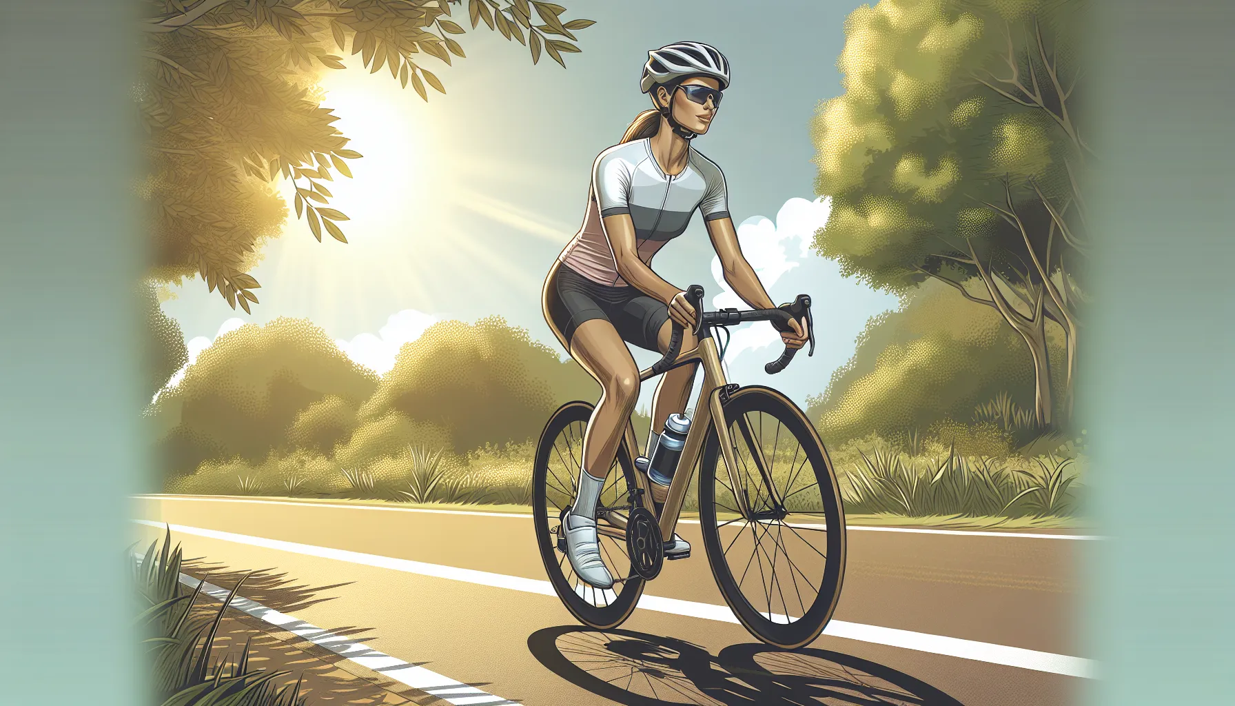 Lidar com o calor extremo ao pedalar pode ser desafiador, mas existem algumas medidas que você pode tomar para se manter seguro e confortável:
1. Hidrate-se: Beba bastante água antes, durante e após o passeio de bicicleta para evitar a desidratação. Leve consigo uma garrafa de água e faça pausas regulares para se hidratar.
2. Use roupas adequadas