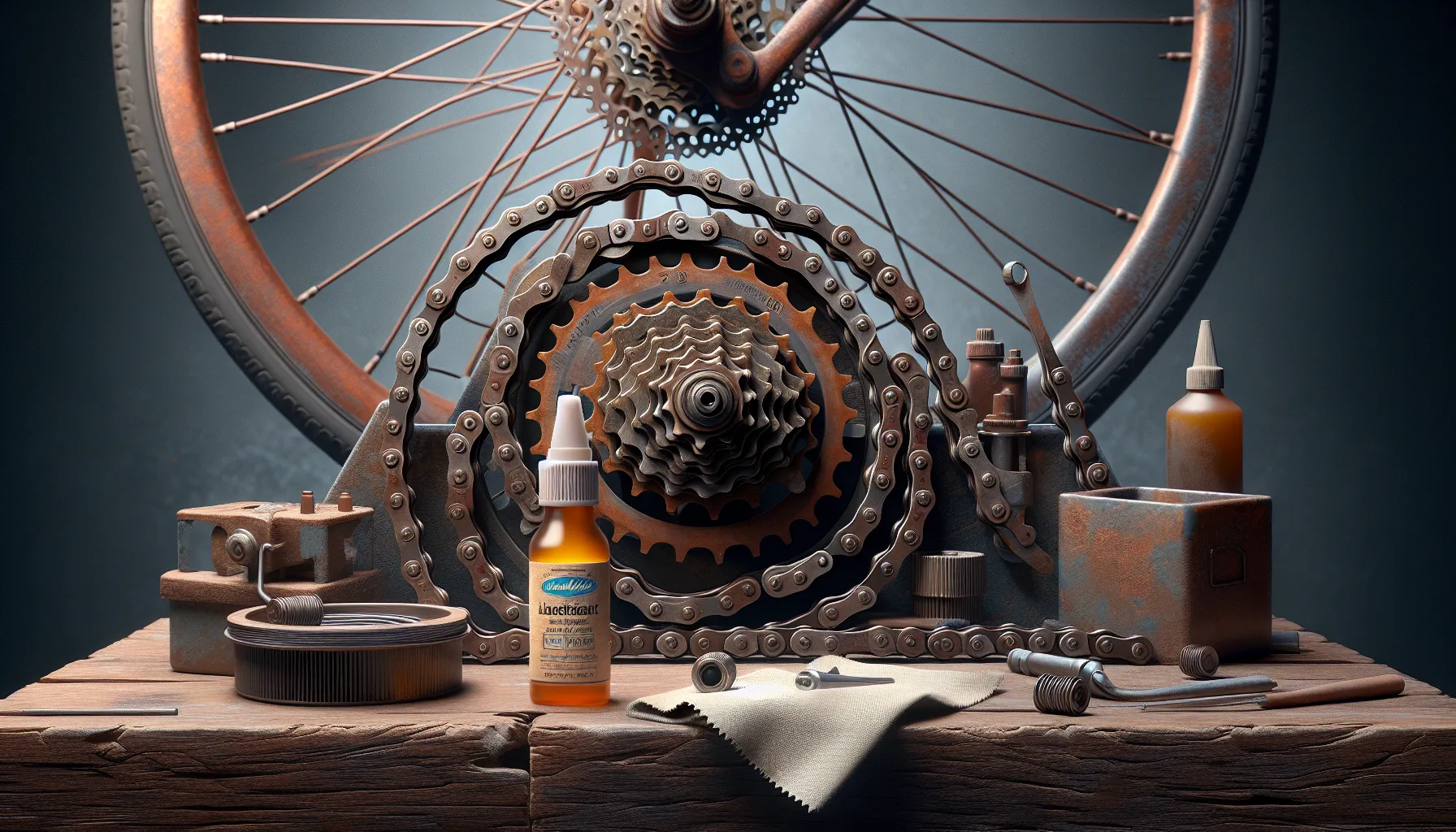 Limpar e lubrificar a corrente da sua bicicleta corretamente é essencial para garantir um bom desempenho e prolongar a vida útil da corrente. Aqui estão os passos para fazer isso:
1. Comece removendo a sujeira e a graxa acumuladas na corrente. Você pode usar um limpador de corrente específico ou uma escova de dentes velha embebida em água e