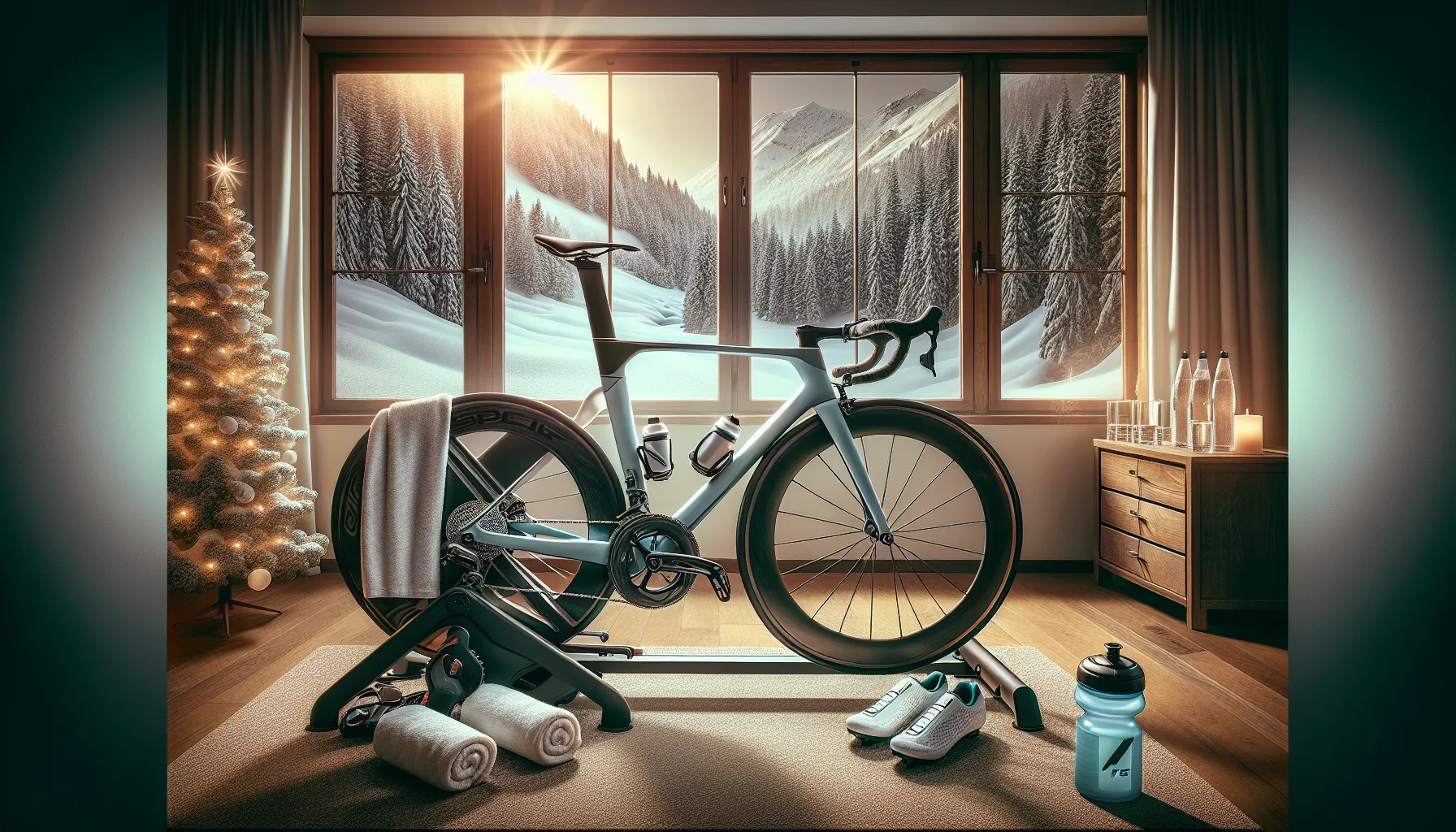 Manter a forma física para o ciclismo durante o inverno pode ser um desafio, mas existem algumas estratégias que podem ajudar. Aqui estão algumas dicas:
1. Utilize uma bicicleta ergométrica ou rolo de treino: Esses equipamentos permitem que você continue pedalando dentro de casa, mesmo quando o clima está ruim lá fora. Você pode seguir programas de treinamento específicos ou simples