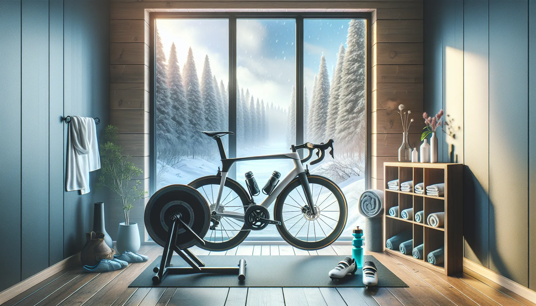 Manter a forma física para o ciclismo durante o inverno pode ser um desafio, mas é possível com algumas estratégias. Aqui estão algumas dicas:
1. Treine em ambientes internos: Se o clima estiver muito frio ou perigoso para andar de bicicleta ao ar livre, considere investir em um rolo de treinamento ou uma bicicleta ergométrica para treinar em casa