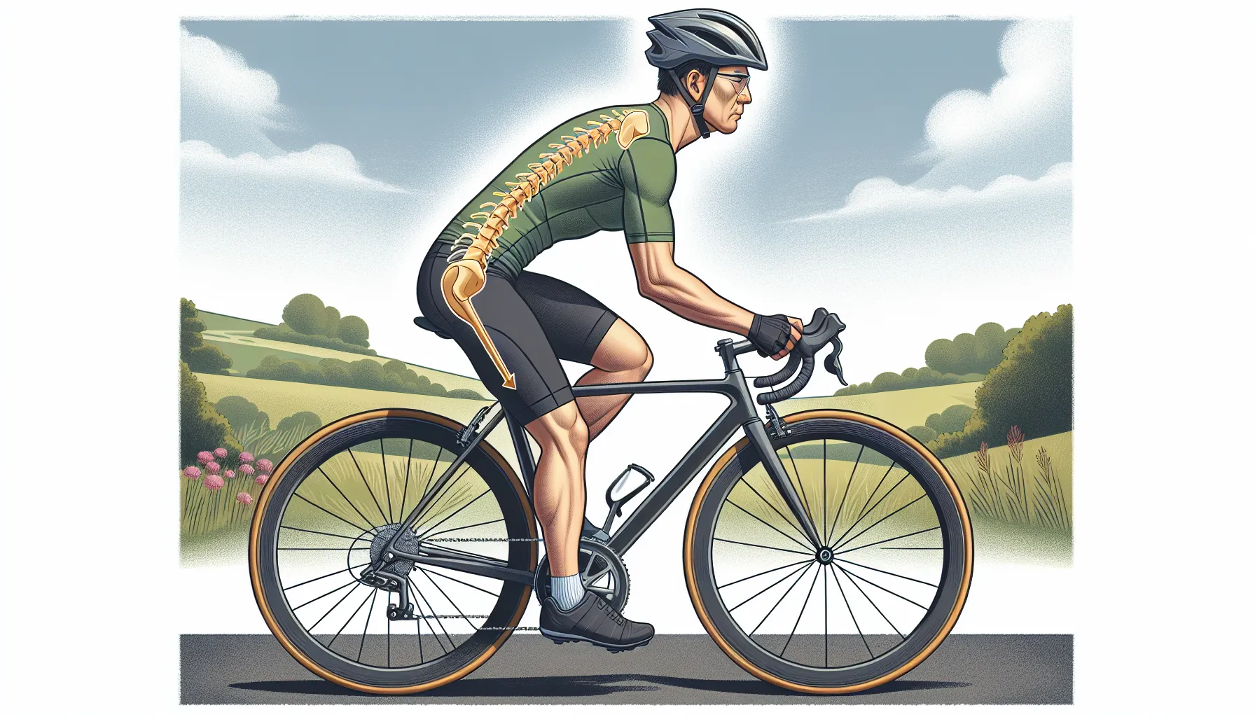 Melhorar a postura ao pedalar é fundamental para evitar dores e lesões. Aqui estão algumas dicas para ajudar nesse processo:
1. Ajuste a altura do selim: Certifique-se de que a altura do selim esteja correta para você. Quando sentado no selim, sua perna deve estar quase totalmente estendida quando o pedal estiver na posição mais baixa.
2. Mantenha os joelhos alinhados