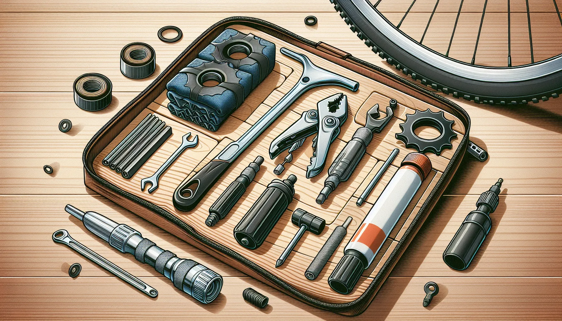 Montar um kit de reparos básico para sua bicicleta é uma ótima maneira de se preparar para qualquer eventualidade durante seus passeios. Aqui estão algumas sugestões de itens essenciais para incluir no seu kit:
1. Bomba de ar: Certifique-se de ter uma bomba de ar portátil para encher os pneus da sua bicicleta quando necessário. Existem diversos modelos compactos disponíveis no mercado.
2.