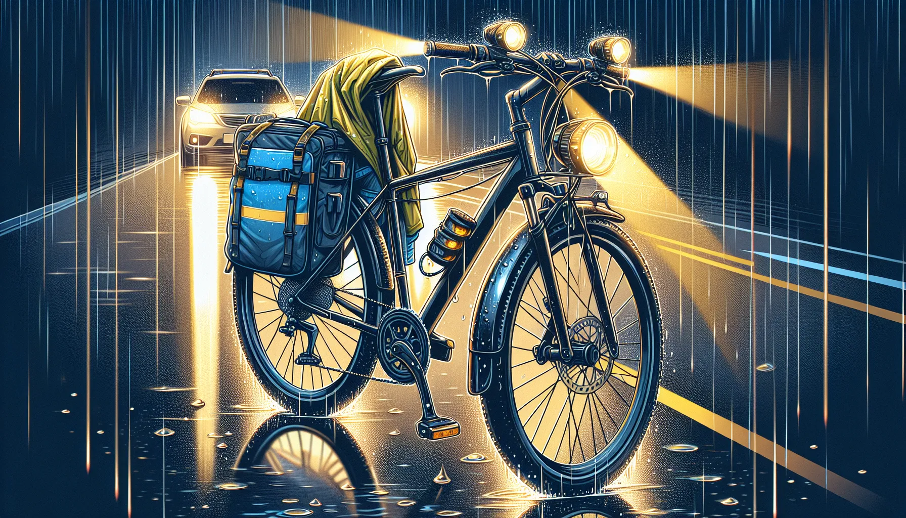 Pedalar em condições de chuva intensa pode ser desafiador, mas com a preparação certa, é possível aproveitar suas pedaladas mesmo nessas condições. Aqui estão algumas dicas para se preparar:
1. Escolha o equipamento certo: Use roupas impermeáveis e respiráveis, como jaquetas e calças de chuva. Certifique-se de que seus sapatos também sejam impermeáveis ou use capas de chu