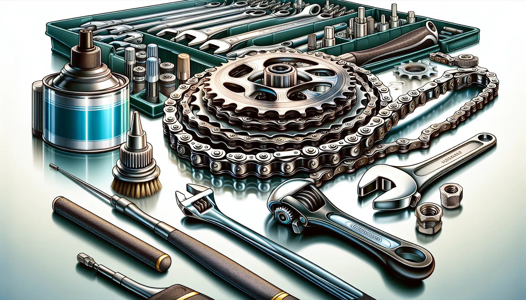 Aqui estão algumas dicas para aumentar a vida útil dos componentes da sua bicicleta:
1. Limpeza regular: Limpe a sua bicicleta regularmente, removendo sujeira, poeira e detritos acumulados. Use água morna e sabão neutro para limpar as peças, evitando o uso de produtos químicos agressivos que possam danificar os componentes.
2. Lubrificação