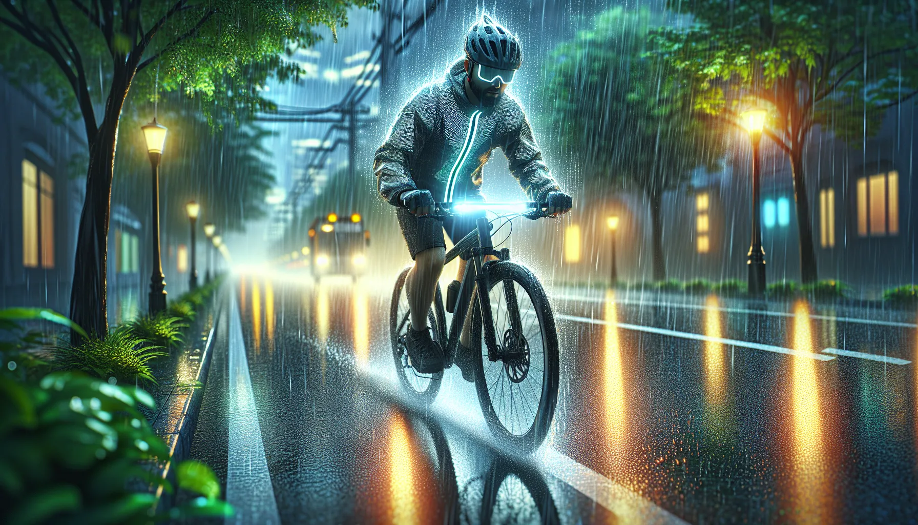 Ciclismo em condições de chuva pode ser desafiador, mas com as medidas certas, você pode aproveitar essa atividade mesmo com o clima úmido. Aqui estão algumas dicas para ajudá-lo a se preparar:
1. Use roupas adequadas: Vista-se com roupas impermeáveis ou resistentes à água para evitar ficar molhado. Invista em uma jaqueta e calças impermeáveis,