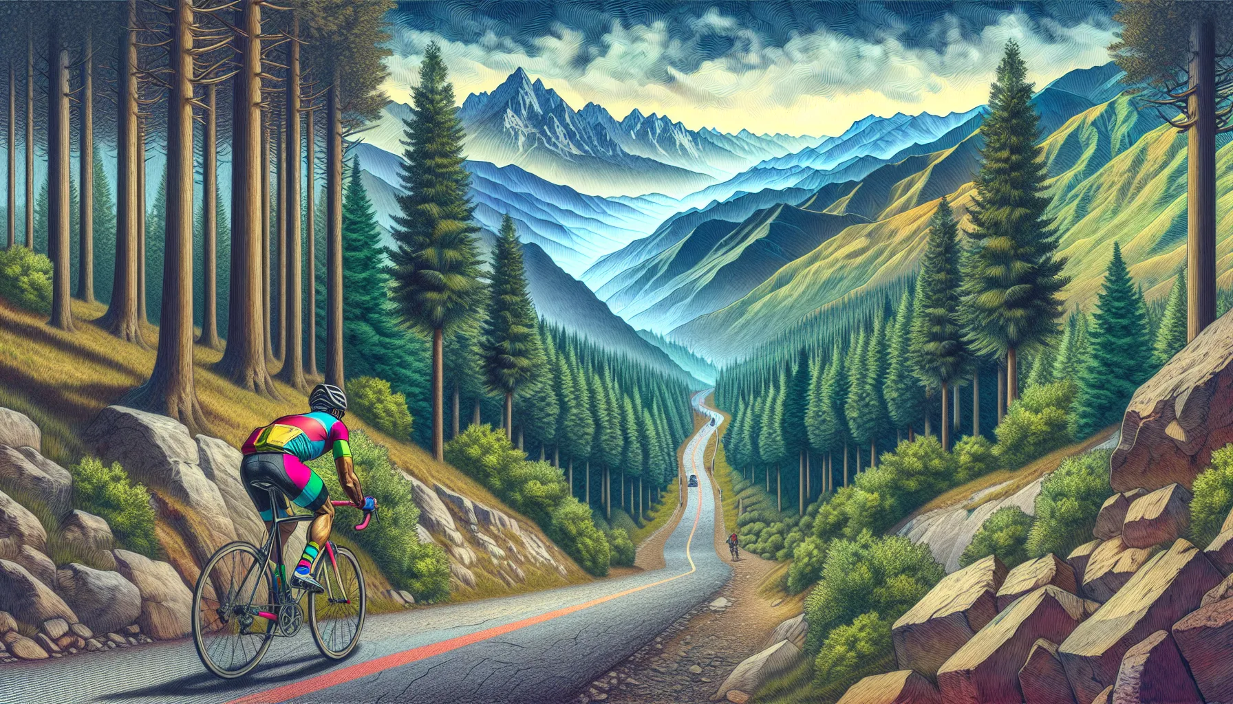 Ciclismo em regiões montanhosas pode ser um desafio emocionante e gratificante. Aqui estão algumas dicas para se preparar:
1. Treinamento físico: Antes de enfrentar as montanhas, é importante estar em boa forma física. Dedique tempo para treinar regularmente, incluindo exercícios cardiovasculares e treinamento de resistência para fortalecer as pernas.
2. Conhe