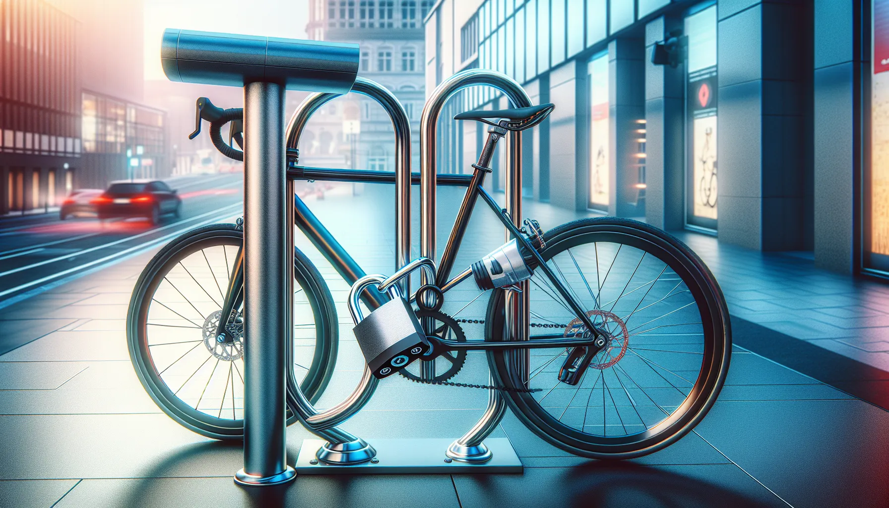 Aqui estão algumas dicas para evitar o roubo da sua bicicleta em locais públicos:
1. Use um cadeado resistente: Invista em um bom cadeado para bicicleta, preferencialmente um modelo de alta segurança, como um cadeado em U ou uma corrente grossa. Evite cadeados baratos ou facilmente cortáveis.
2. Prenda a bicicleta a um objeto fixo: Sempre prenda sua bicicleta