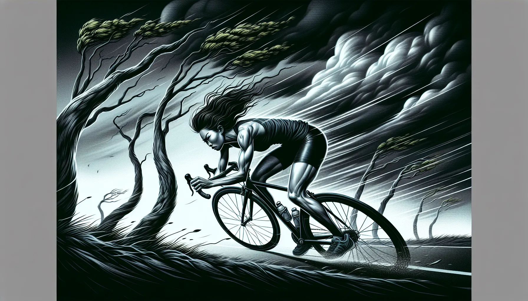 Ciclismo em condições de vento forte pode ser desafiador, mas com algumas estratégias adequadas, você pode lidar com isso de forma eficaz. Aqui estão algumas dicas:
1. Fique aerodinâmico: Em condições de vento forte, é importante minimizar a resistência ao vento. Mantenha uma posição aerodinâmica no guidão da bicicleta, abaixando o corpo e mantendo os cot