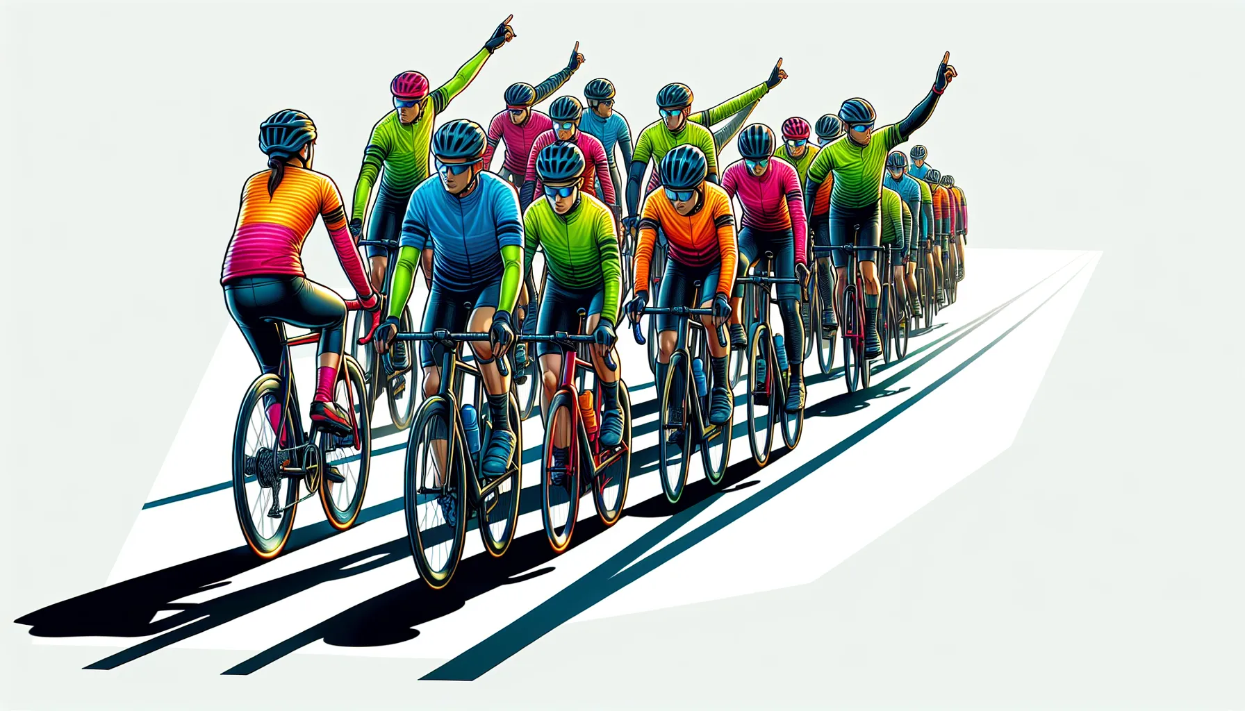 Ciclismo em grupo pode ser uma atividade divertida e desafiadora, mas é importante seguir algumas estratégias para evitar acidentes. Aqui estão algumas dicas:
1. Comunique-se: Mantenha uma comunicação clara com os outros ciclistas do grupo. Use sinais de mão para indicar mudanças de direção ou obstáculos na estrada. Também é útil usar palavras-chave como