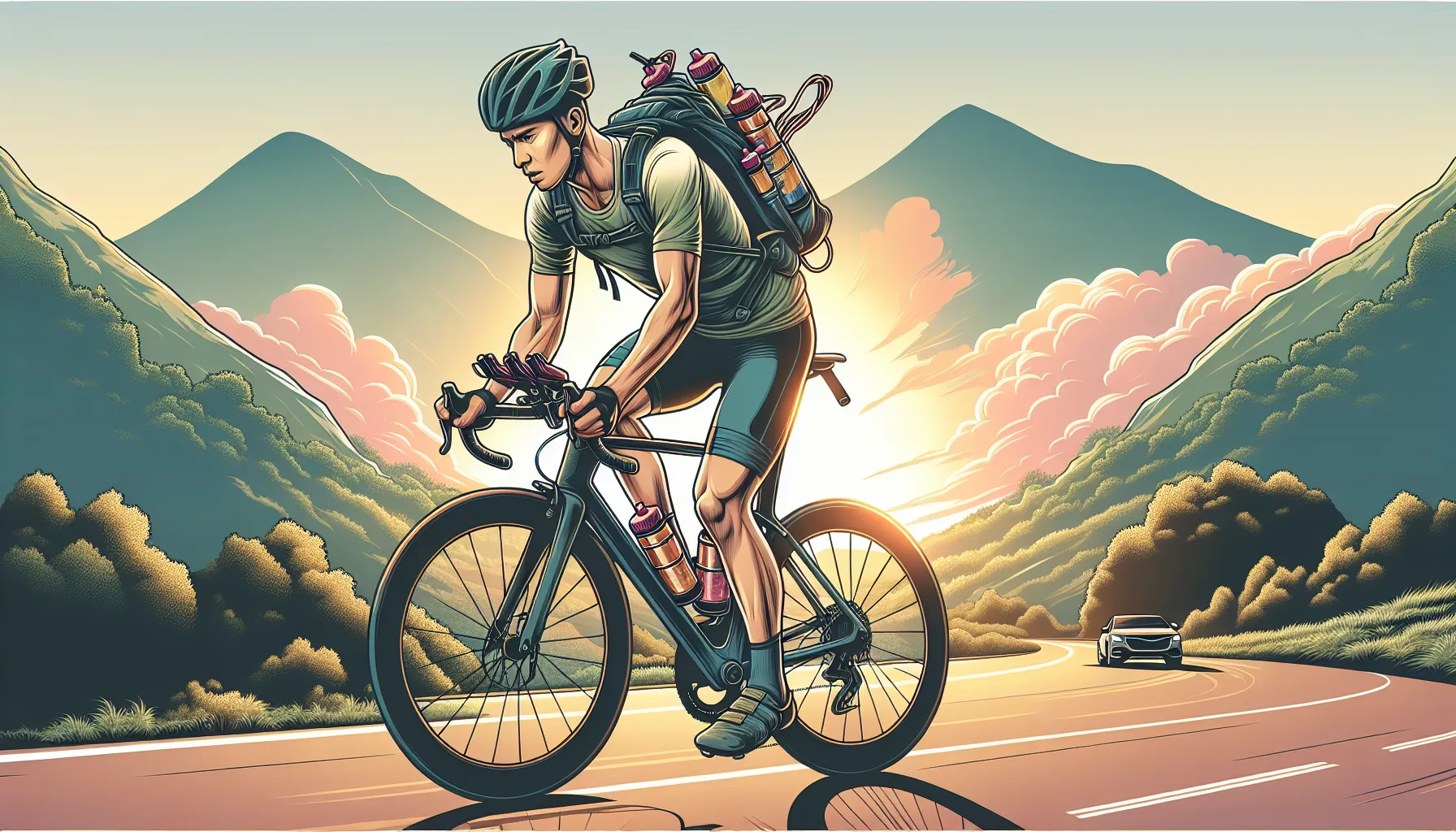 Pedalar por longos períodos de tempo pode ser desgastante, mas existem algumas estratégias que podem ajudar a manter a energia durante essas pedaladas:
1. Alimentação adequada: Certifique-se de ter uma alimentação equilibrada antes da pedalada, com uma combinação de carboidratos, proteínas e gorduras saudáveis. Durante a pedalada, consuma alimentos ricos em carboidratos