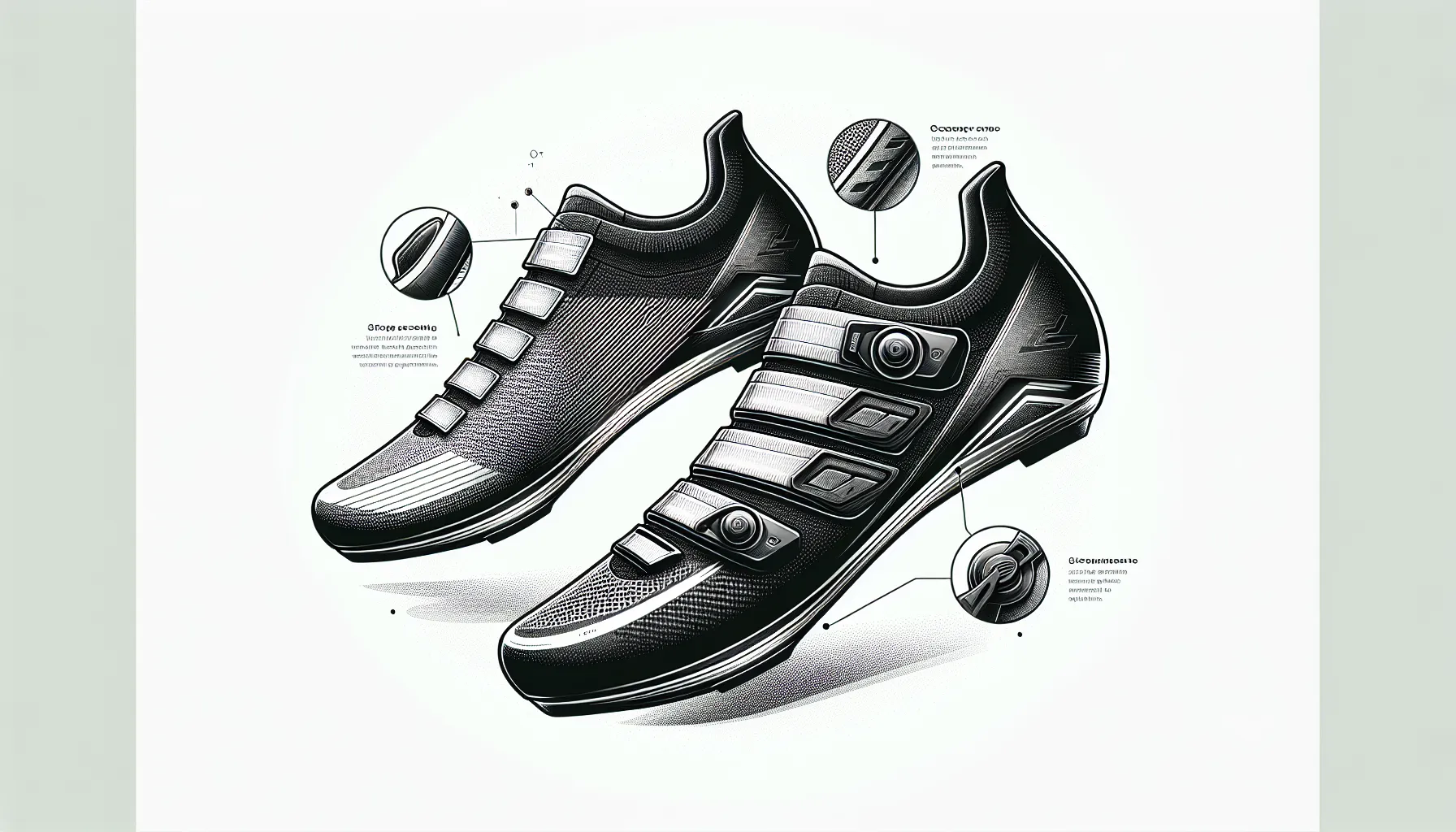 Ao comprar sapatos de ciclismo para competição, há algumas coisas a serem consideradas:
1. Tipo de pedal: Verifique se o sapato é compatível com o tipo de pedal que você usa. Existem diferentes sistemas de encaixe, como SPD-SL, Look, Speedplay, entre outros. Certifique-se de que o sapato seja compatível com o seu pedal.
2. Rigidez da sola: A rigidez da sola é importante