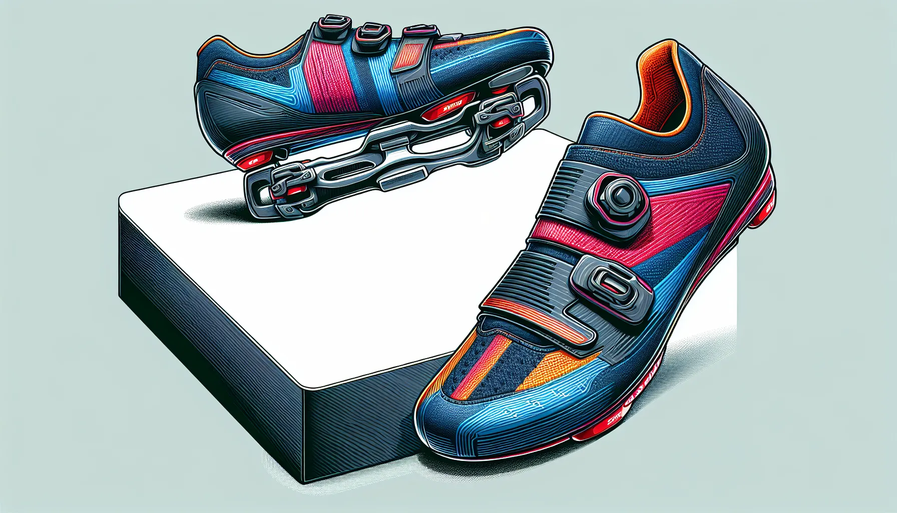 Ao comprar sapatos de ciclismo para competição, há várias coisas a considerar:
1. Ajuste: Certifique-se de que os sapatos se encaixam corretamente nos seus pés. Eles devem ser confortáveis e não causar nenhum desconforto ou pontos de pressão.
2. Rigidez da sola: A rigidez da sola é importante para transferir eficientemente a energia do seu pedal para a bic