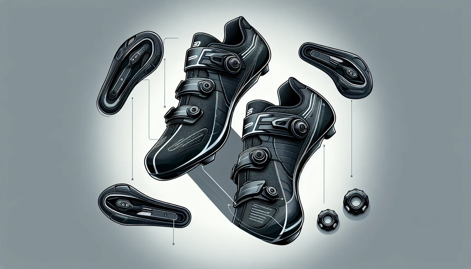 Ao comprar sapatos de ciclismo para competição, é importante considerar alguns aspectos. Primeiro, certifique-se de que os sapatos sejam compatíveis com os pedais da sua bicicleta. Existem diferentes sistemas de encaixe, como o SPD-SL e o Look, por exemplo. Verifique qual sistema é utilizado nos pedais da sua bicicleta e escolha sapatos que sejam compatíveis.
Além disso, é fundamental que os