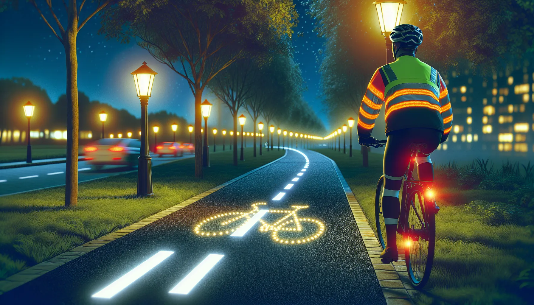 Pedalar à noite pode ser uma atividade prazerosa, mas também exige cuidados extras para garantir a segurança. Aqui estão algumas dicas para garantir sua segurança ao pedalar à noite:
1. Use roupas e acessórios de alta visibilidade: Vista roupas brilhantes ou com faixas refletivas para tornar-se mais visível para os motoristas. Use também acessórios como coletes ref