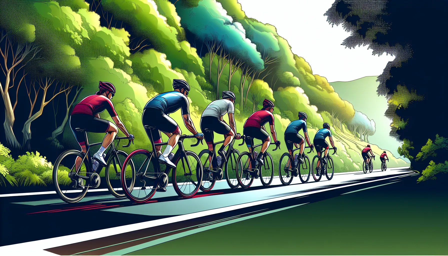 Pedalar em grupo pode ser uma ótima maneira de se exercitar e socializar ao mesmo tempo. No entanto, manter o ritmo do grupo sem se cansar pode ser um desafio. Aqui estão algumas dicas para ajudar a manter o ritmo durante um pedal em grupo:
1. Treine regularmente: Quanto mais você treinar, mais resistência terá. Portanto, é importante pedalar regularmente para aumentar sua resist