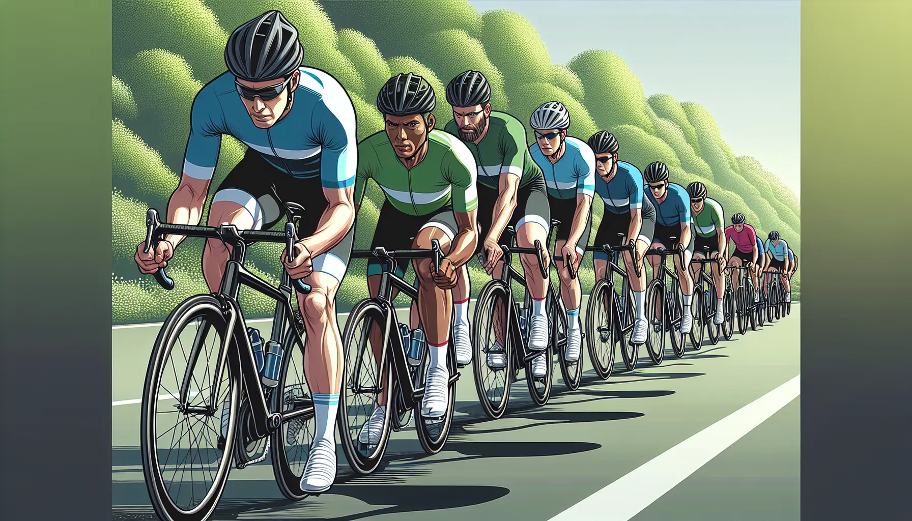 Pedalar em grupo pode ser uma ótima maneira de se exercitar e socializar ao mesmo tempo. No entanto, manter o ritmo sem se cansar pode ser um desafio. Aqui estão algumas dicas para ajudar você a pedalar em grupo sem ficar exausto:
1. Treine regularmente: Certifique-se de estar em boa forma física antes de começar a pedalar em grupo. Faça treinos regulares para aument