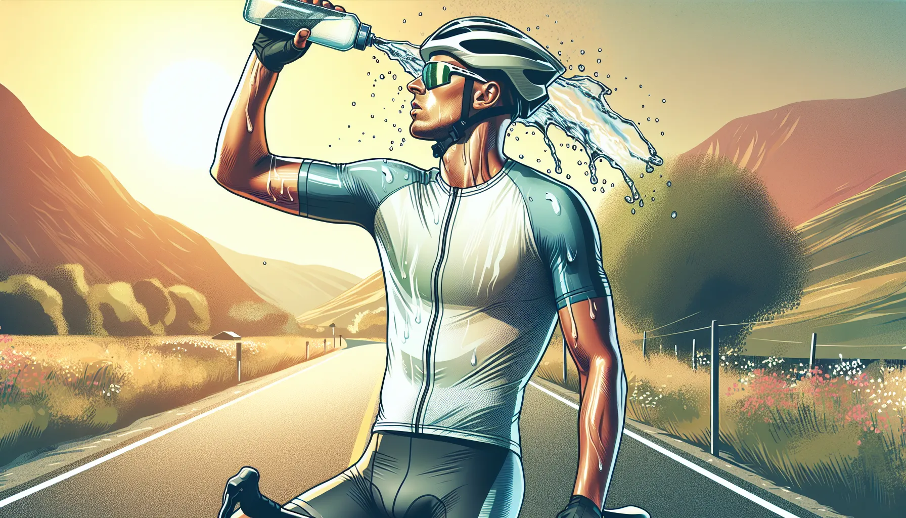 Quando se preparar para o ciclismo em altas temperaturas, é importante tomar algumas precauções para garantir a sua segurança e conforto. Aqui estão algumas dicas para ajudar você a se preparar adequadamente:
1. Hidratação: Beba bastante água antes, durante e depois do seu passeio de bicicleta. As altas temperaturas podem levar à desidratação mais rápida, então certifique