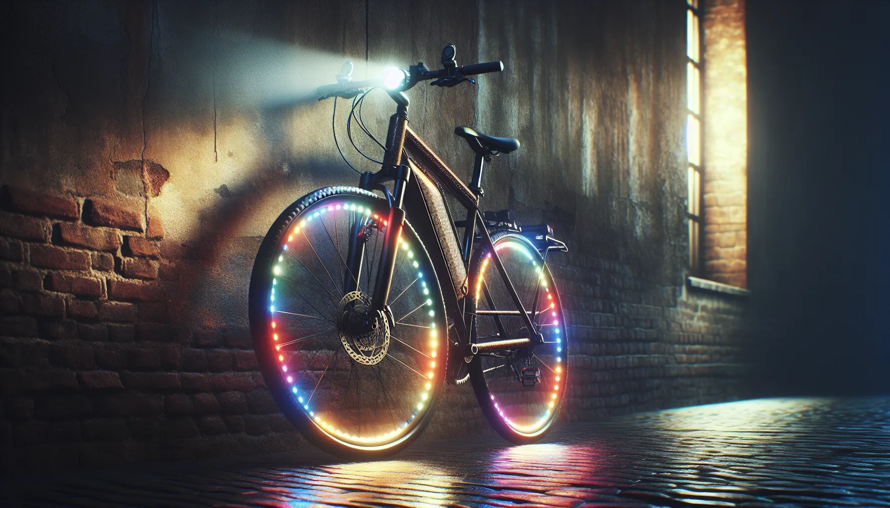 Preparando a sua bicicleta para pedalar à noite.