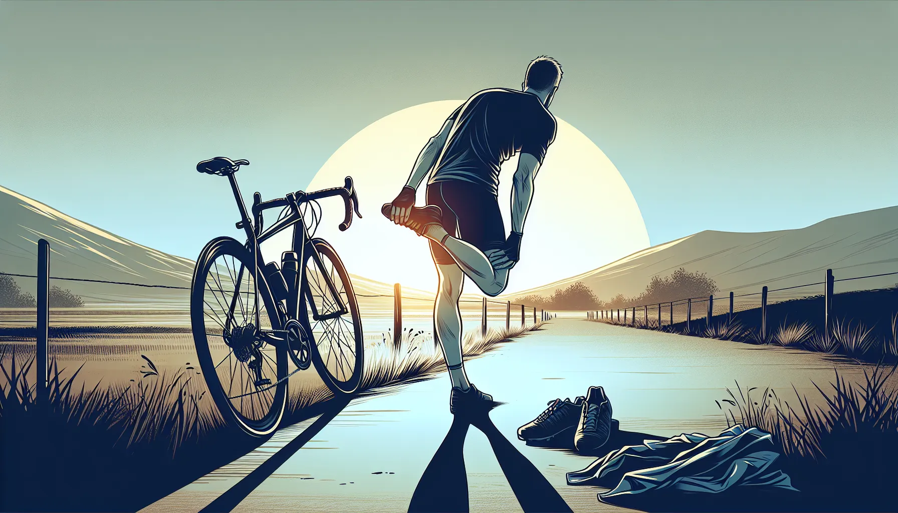 Após uma longa pedalada, é importante dar ao seu corpo tempo para se recuperar adequadamente. Aqui estão alguns treinos de recuperação que os ciclistas podem fazer:
1. Alongamento: Faça uma sessão de alongamento para ajudar a relaxar os músculos e reduzir a rigidez após o exercício. Concentre-se em alongar os principais grupos musculares utilizados durante a pedalada, como as per