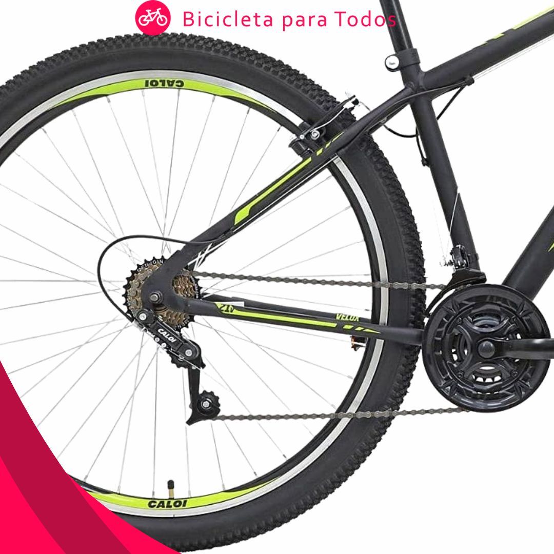 foto da roda traseira da caloi velox