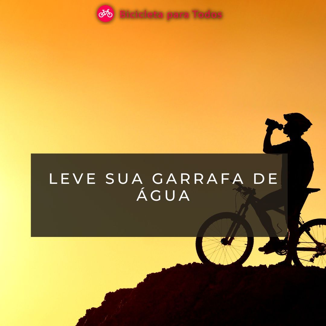 Leve sua garrafa de água