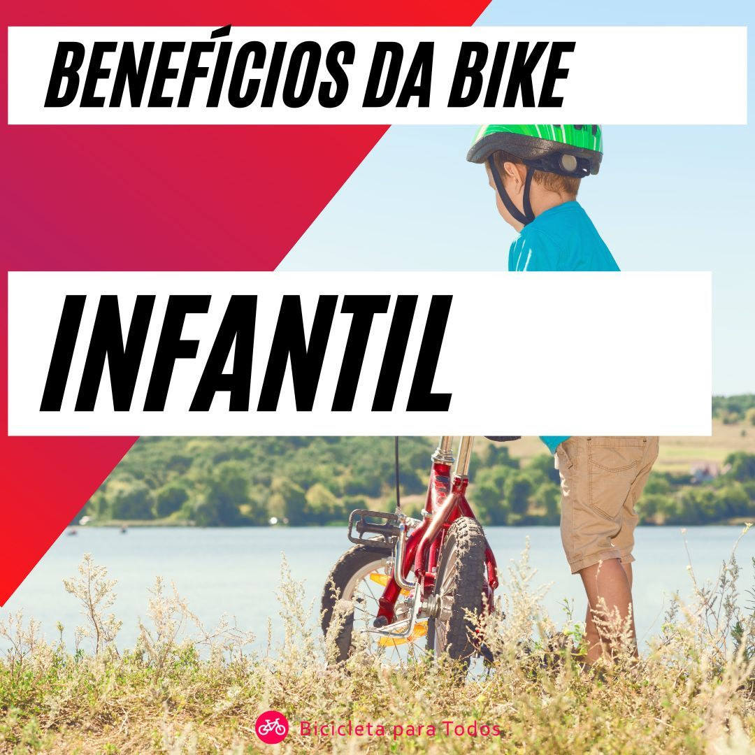 foto com legenda benefícios da bike infantil