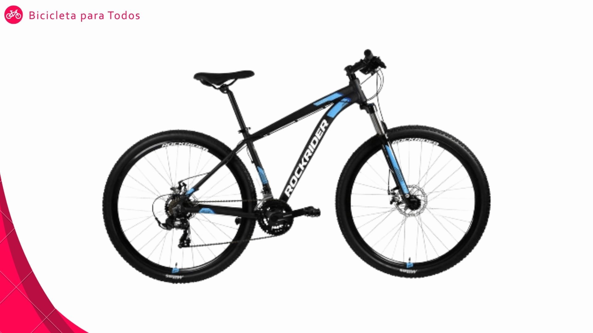 bicicleta rockrider iniciante