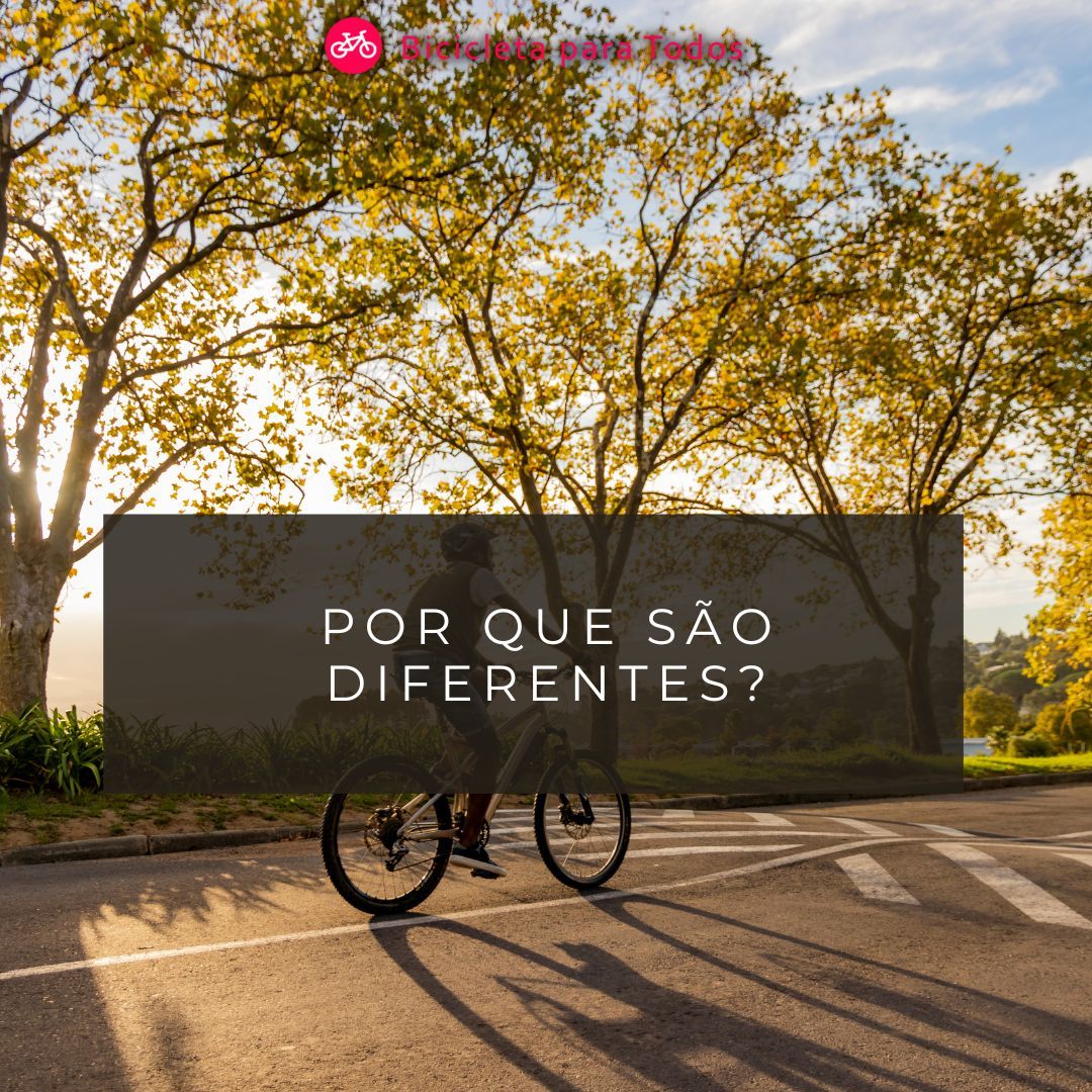 foto com legenda por que são diferentes?