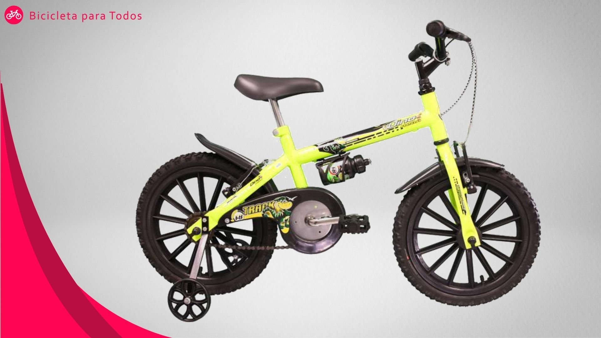 foto da bicicleta dino