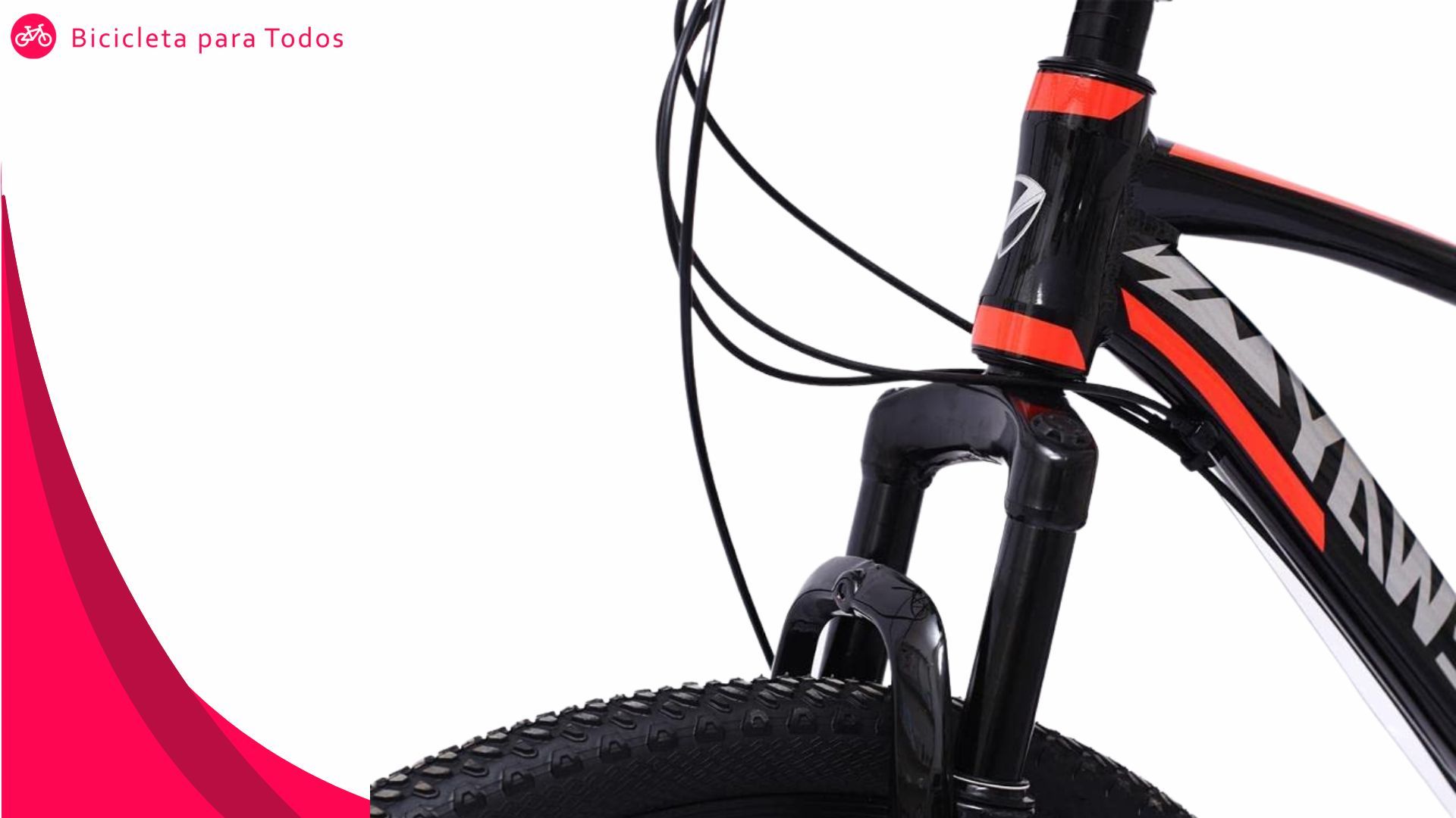 foto da suspensão da bike