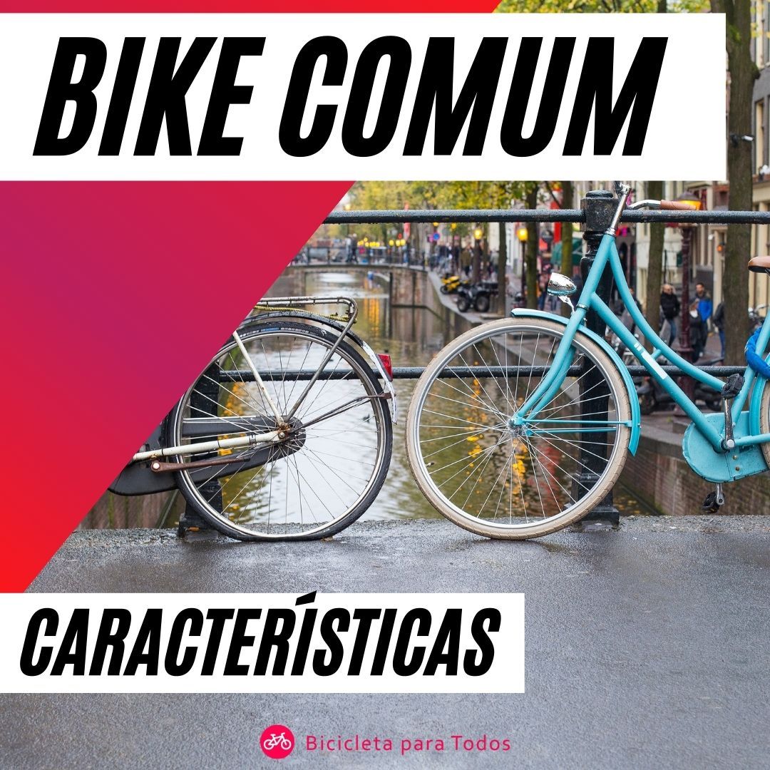 foto com legenda bike comum características