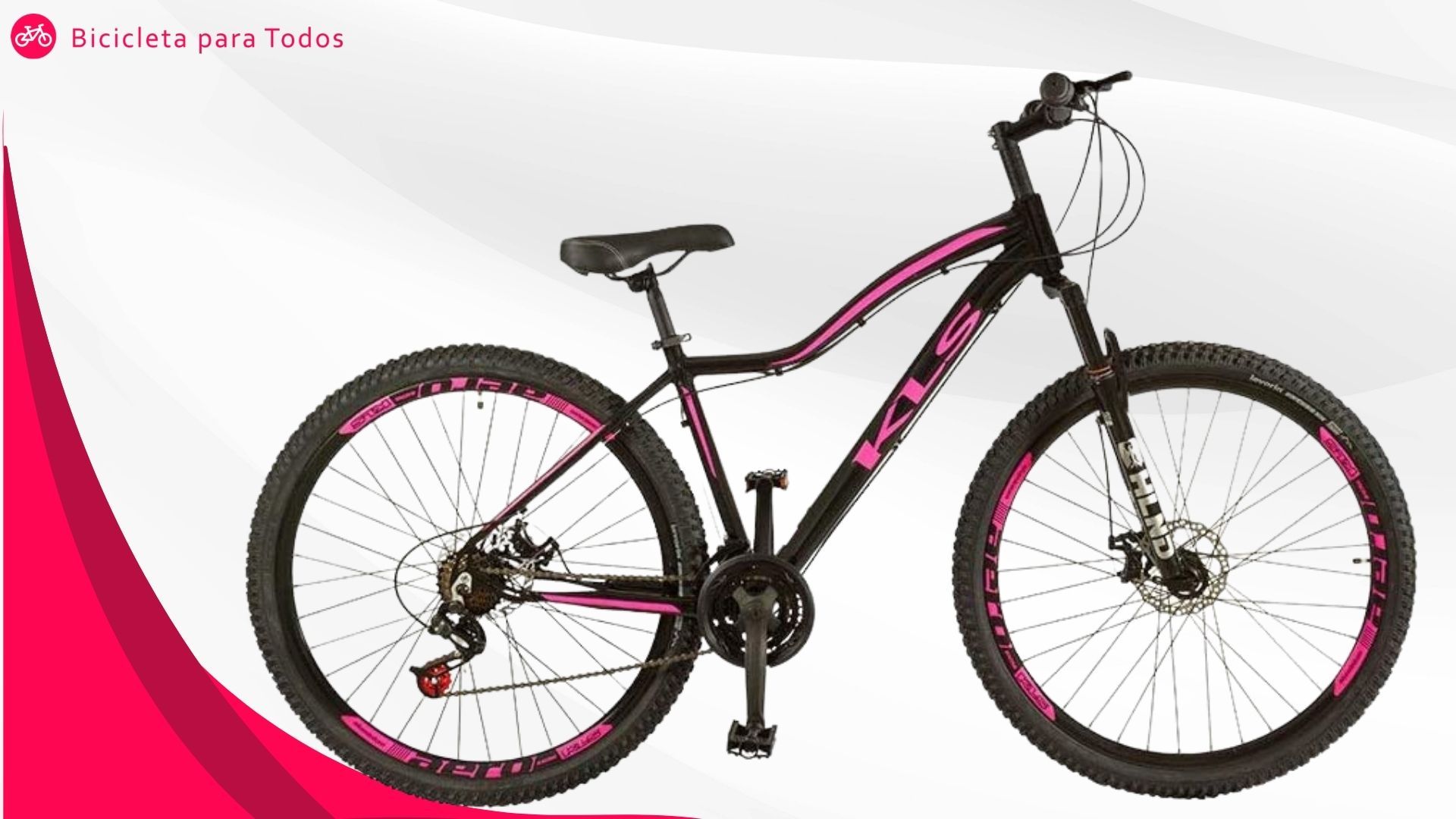 foto da bicicleta feminina kls king