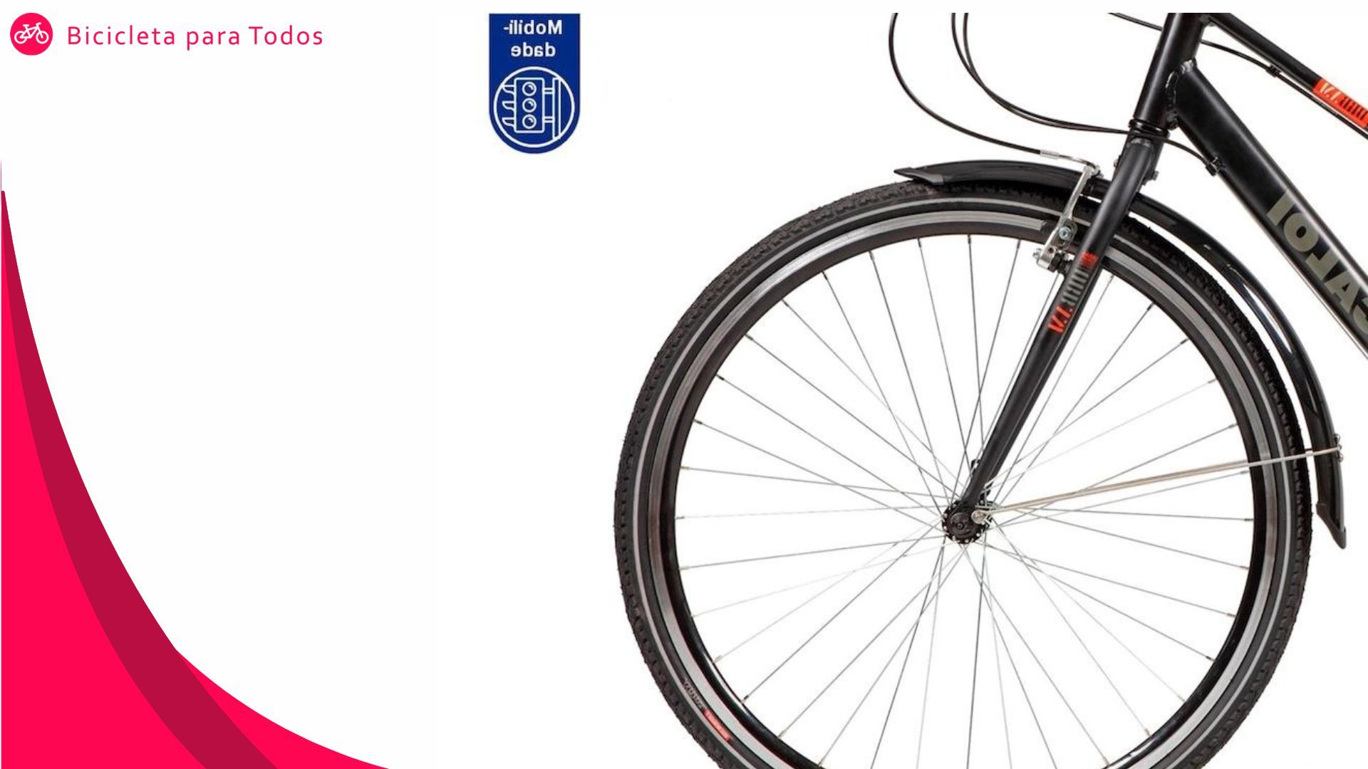 foto da roda da caloi urban