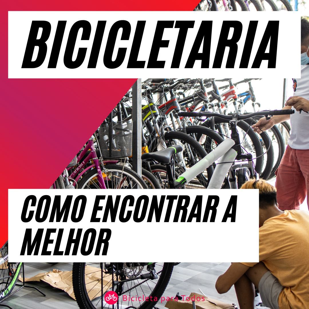 foto com legenda bicicletarias como encontrar a melhor