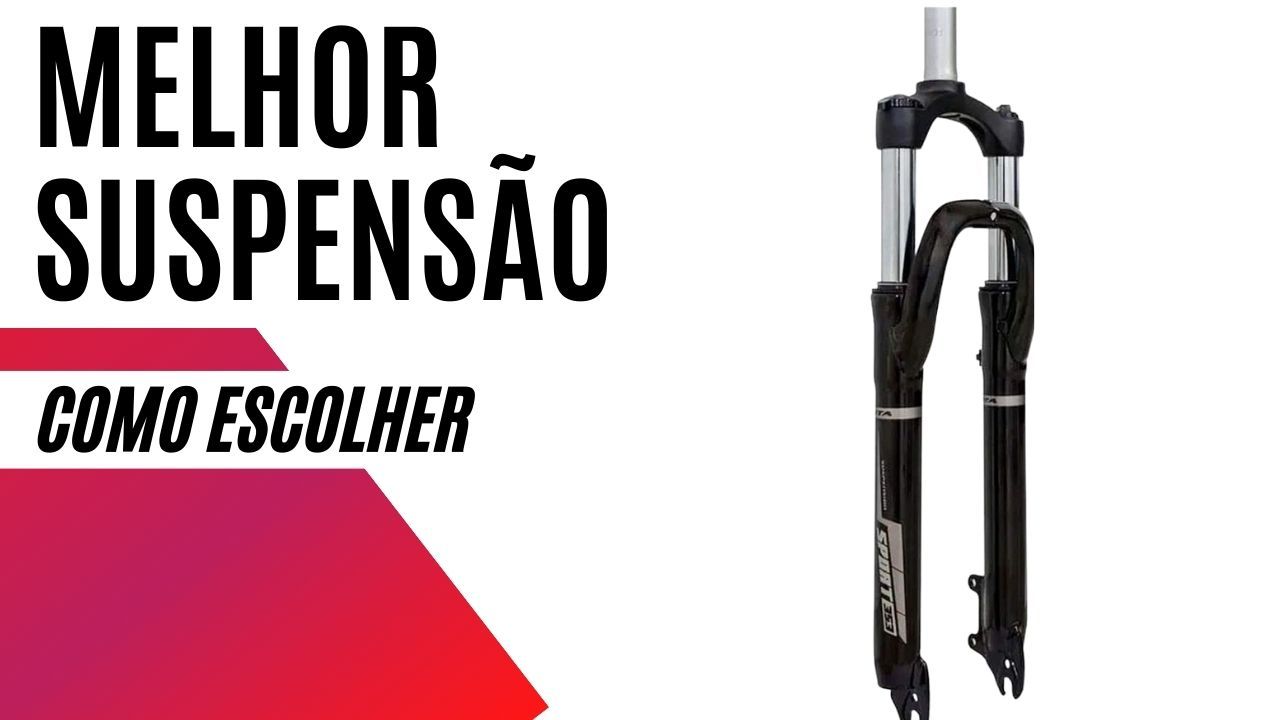 foto com legenda melhor suspensão como escolher