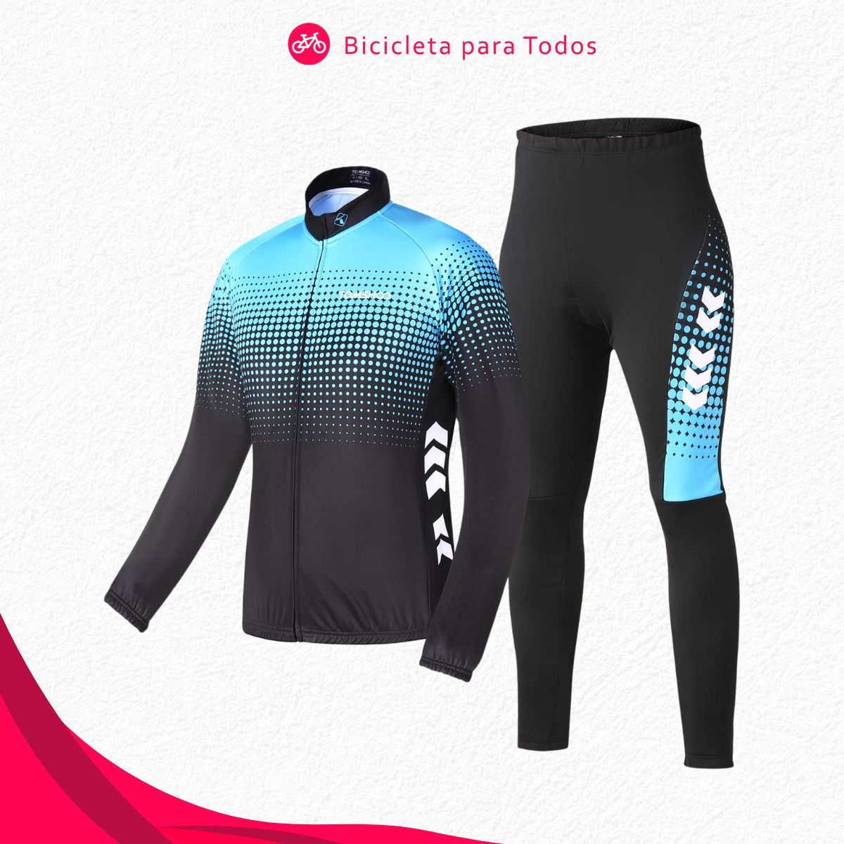 roupas adequadas para pedalar