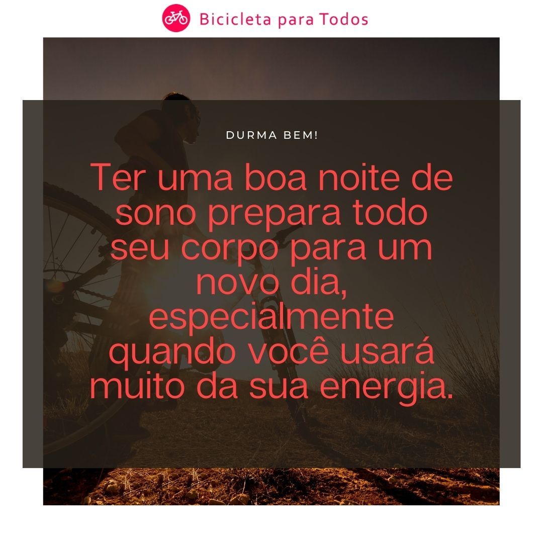 Ter uma boa noite de sono prepara todo seu corpo para um novo dia, especialmente quando você usará muito da sua energia.