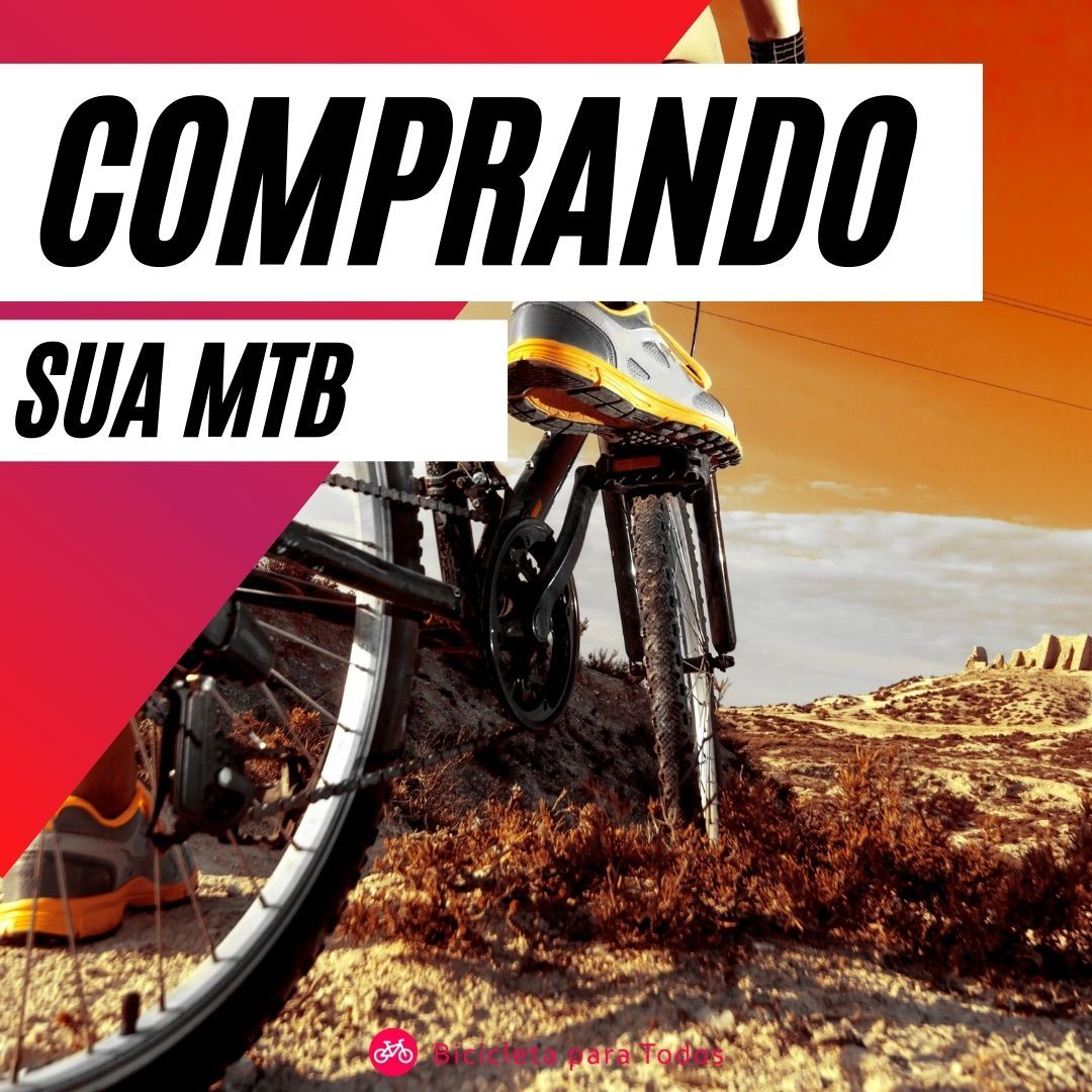 foto capa com legenda comprando sua MTB