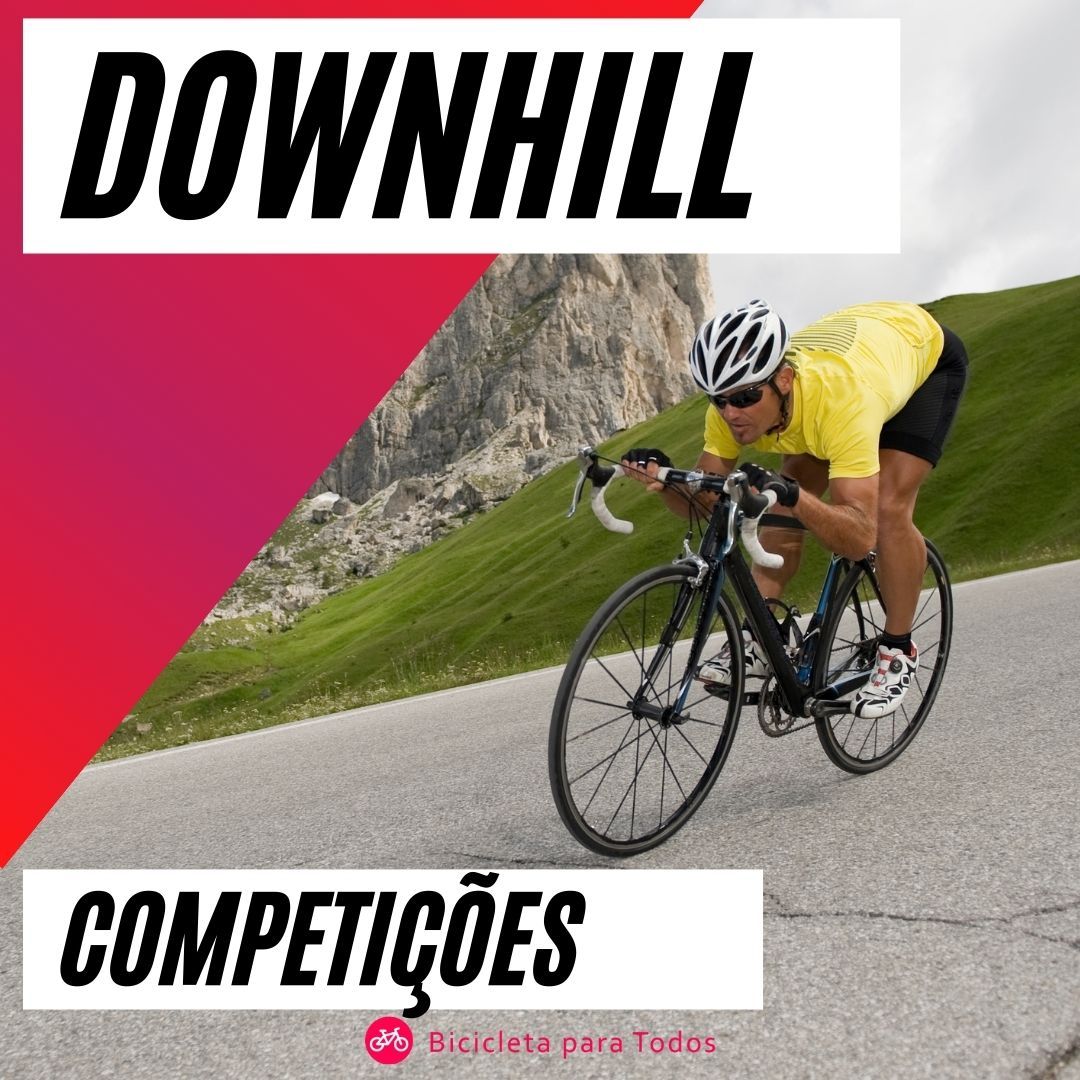foto com legenda downhill competições