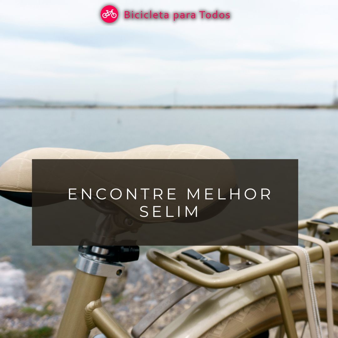 foto com legenda encontre o melhor selim