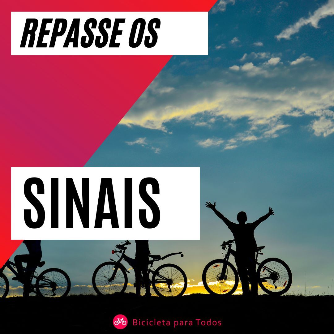 foto com legenda repasse os sinais