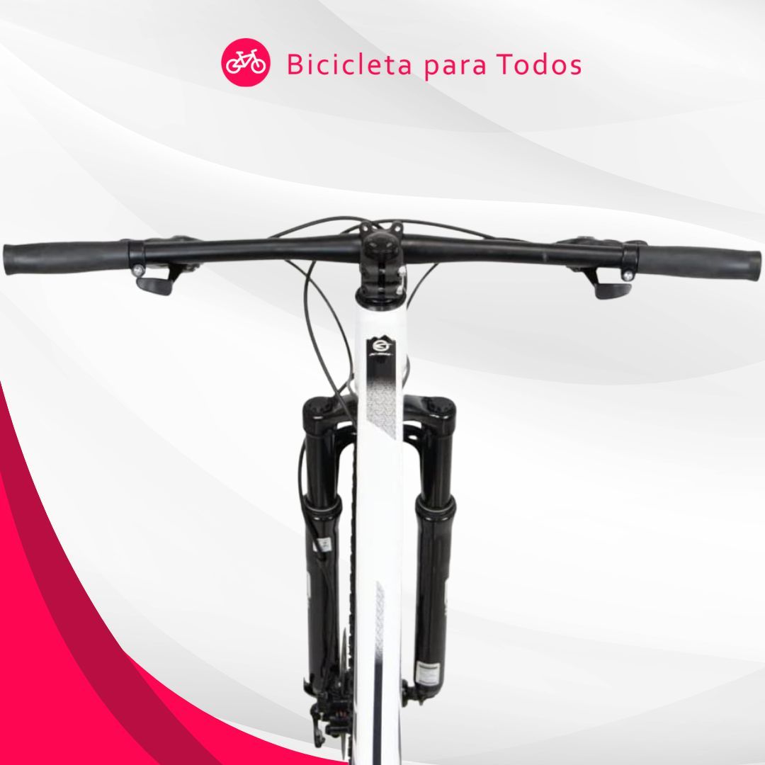 foto do guidão da bike