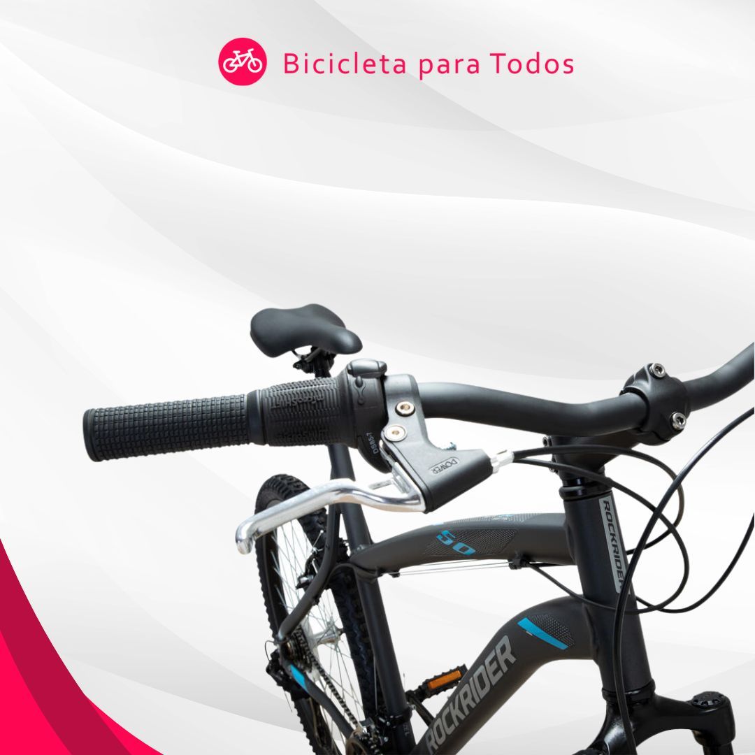 foto do guidão da rockrider